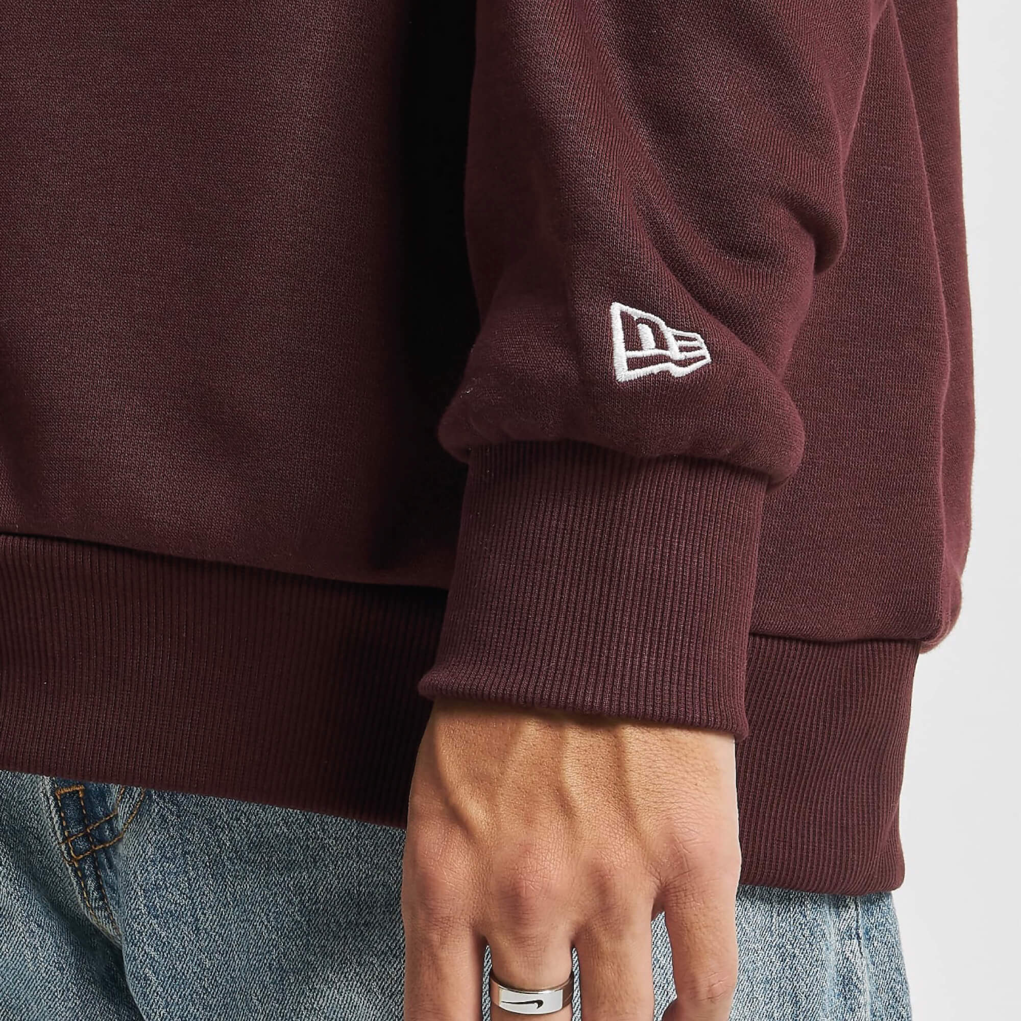 New York Yankees Essentials Hoodie – Maroon
