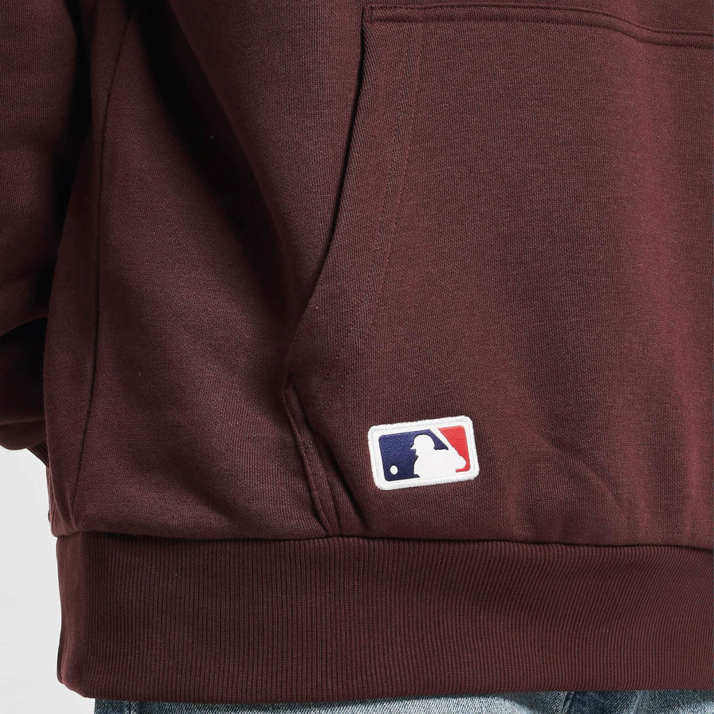 New York Yankees Essentials Hoodie – Maroon