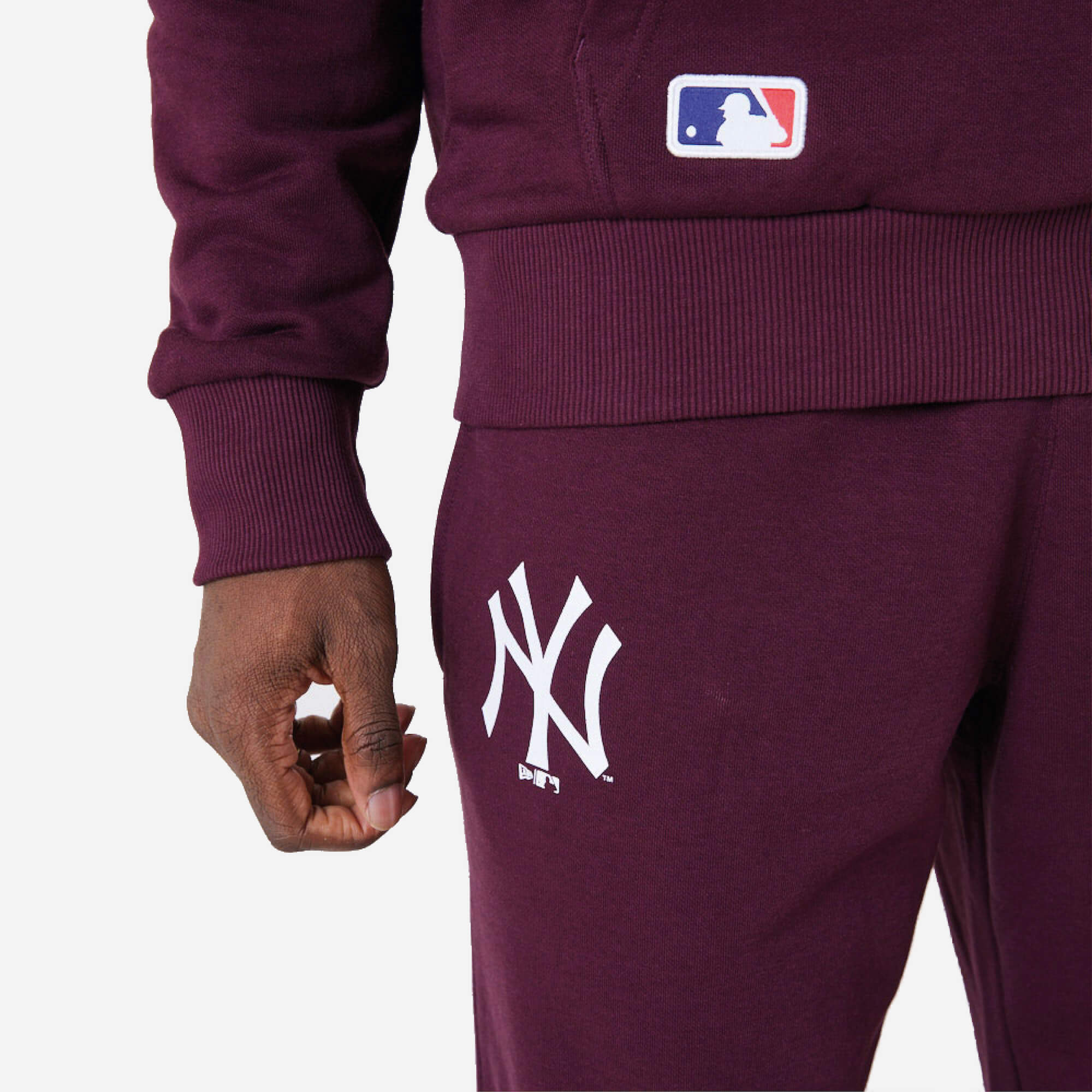 New Era New York Yankees Joggers – Maroon