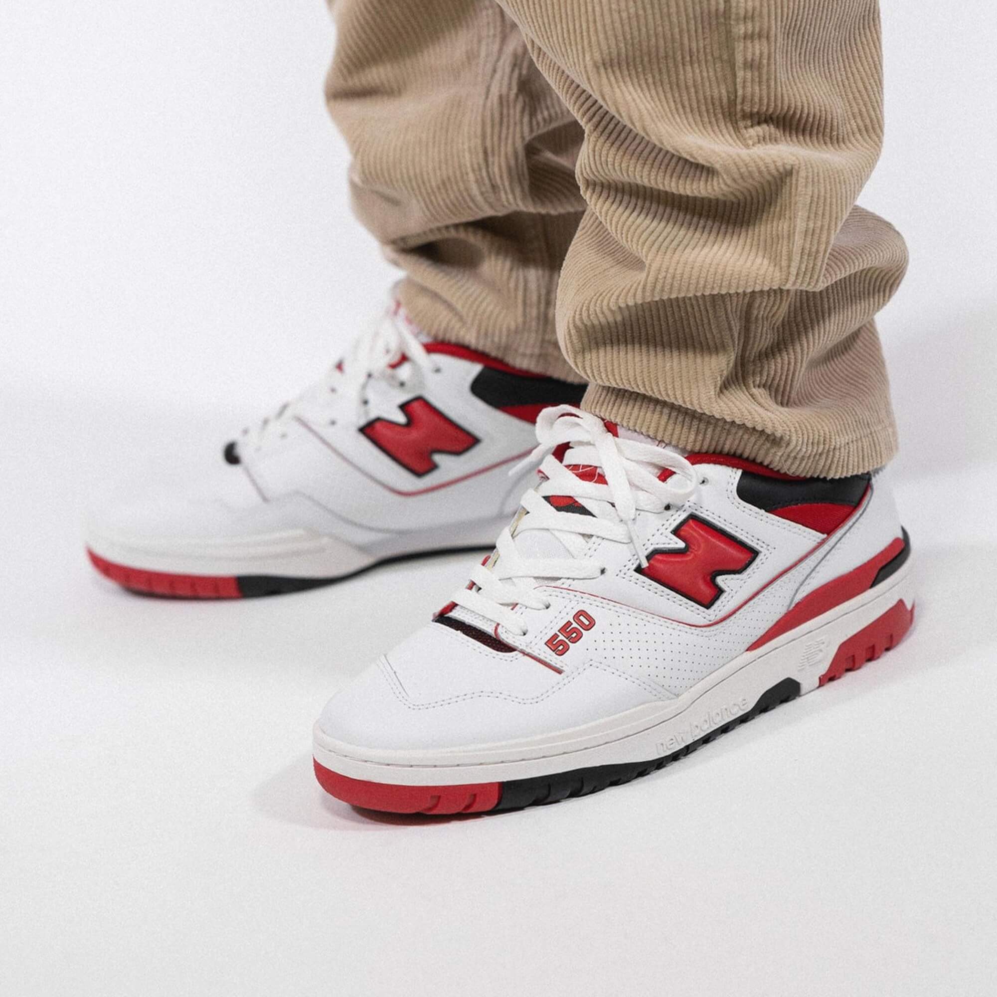 New Balance 550 - 'White Red'