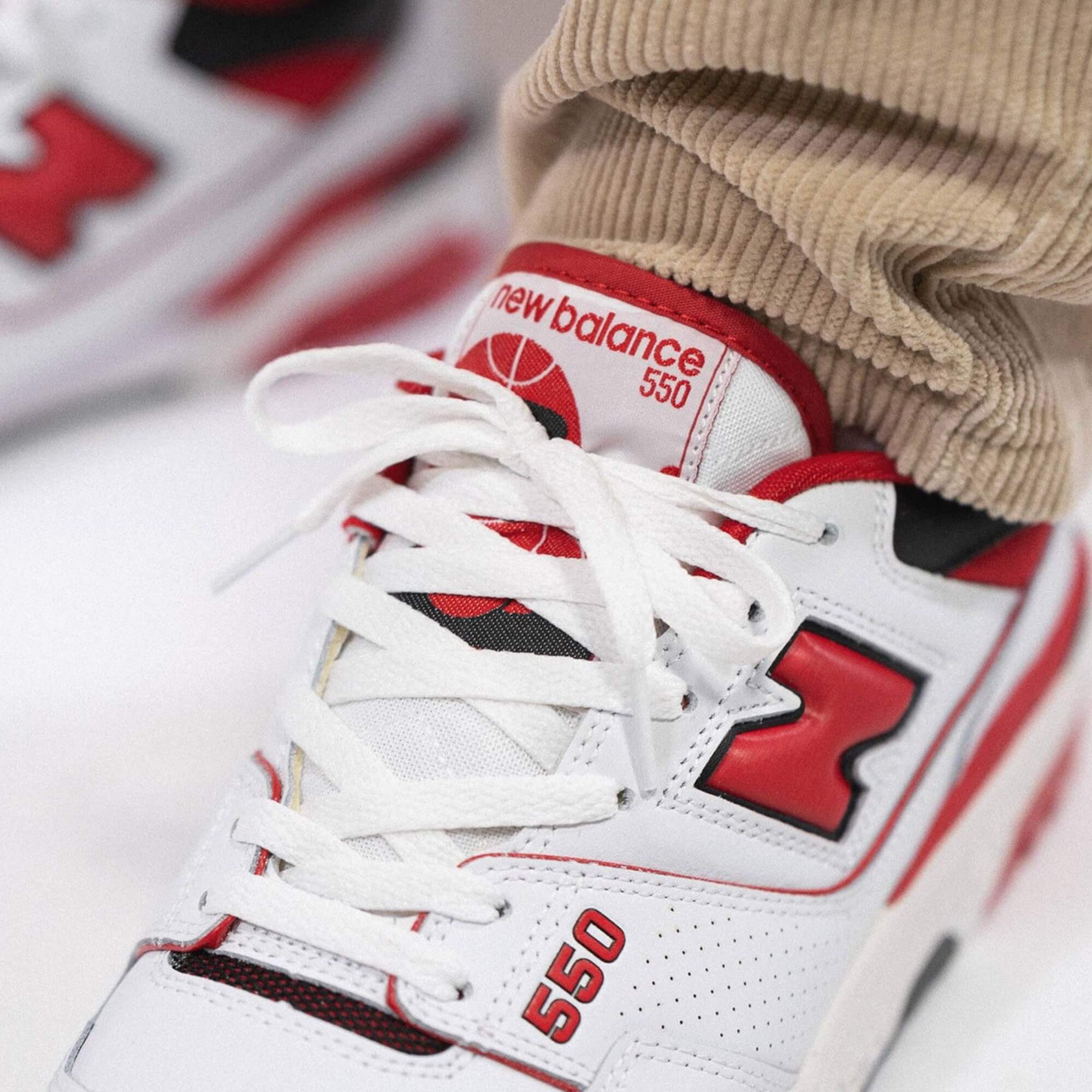 New Balance 550 - 'White Red'