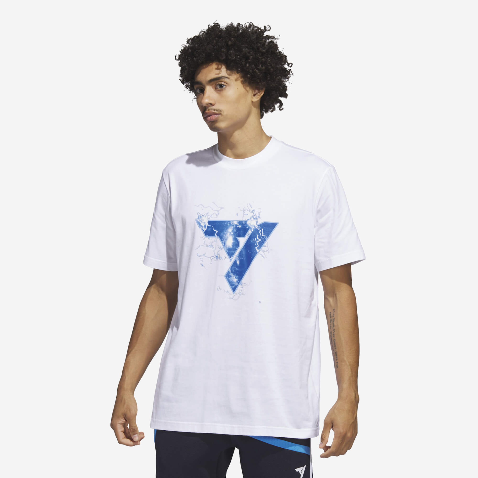 Adidas Trae HC Graphic Tee - Branco