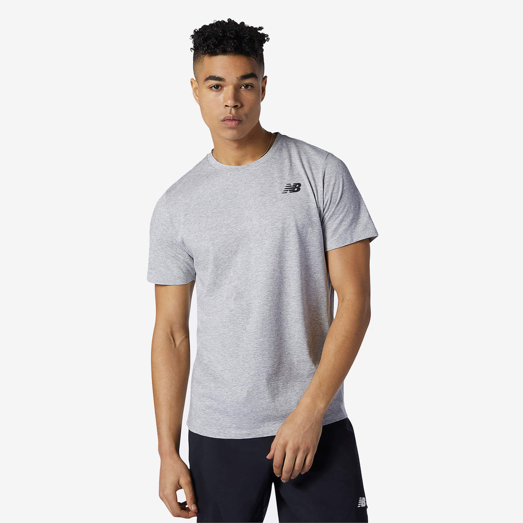 New Balance Heathertech T-Shirt - Cinzento