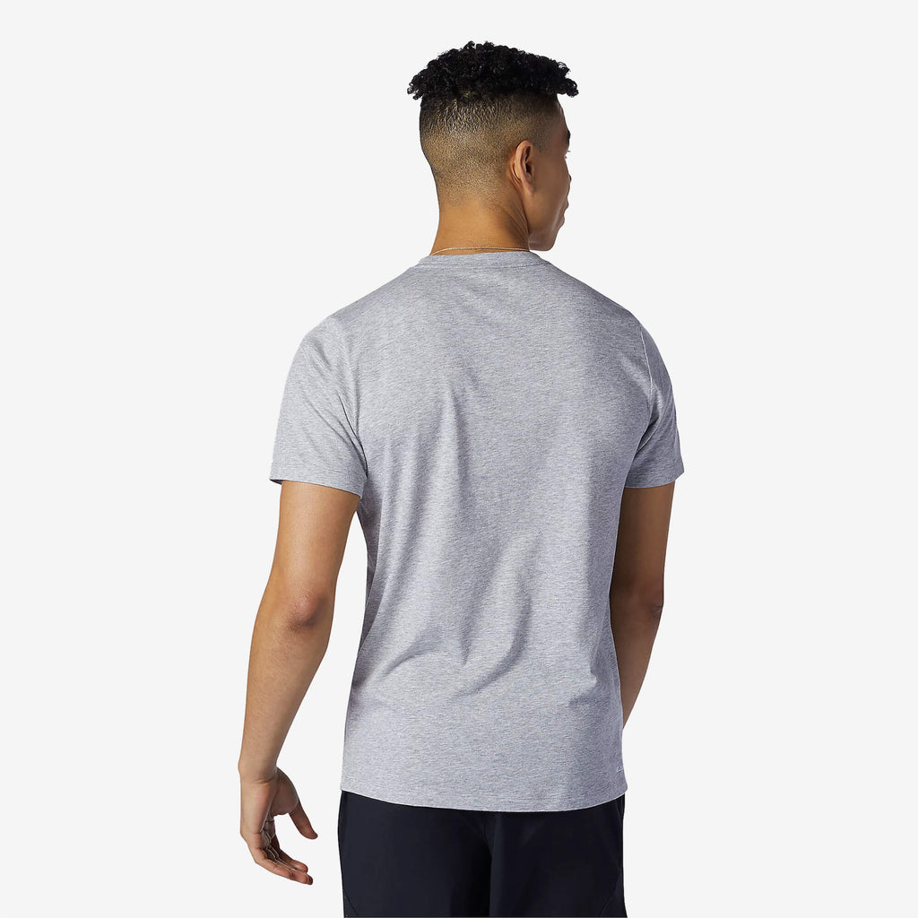 New Balance Heathertech T-Shirt - Cinzento