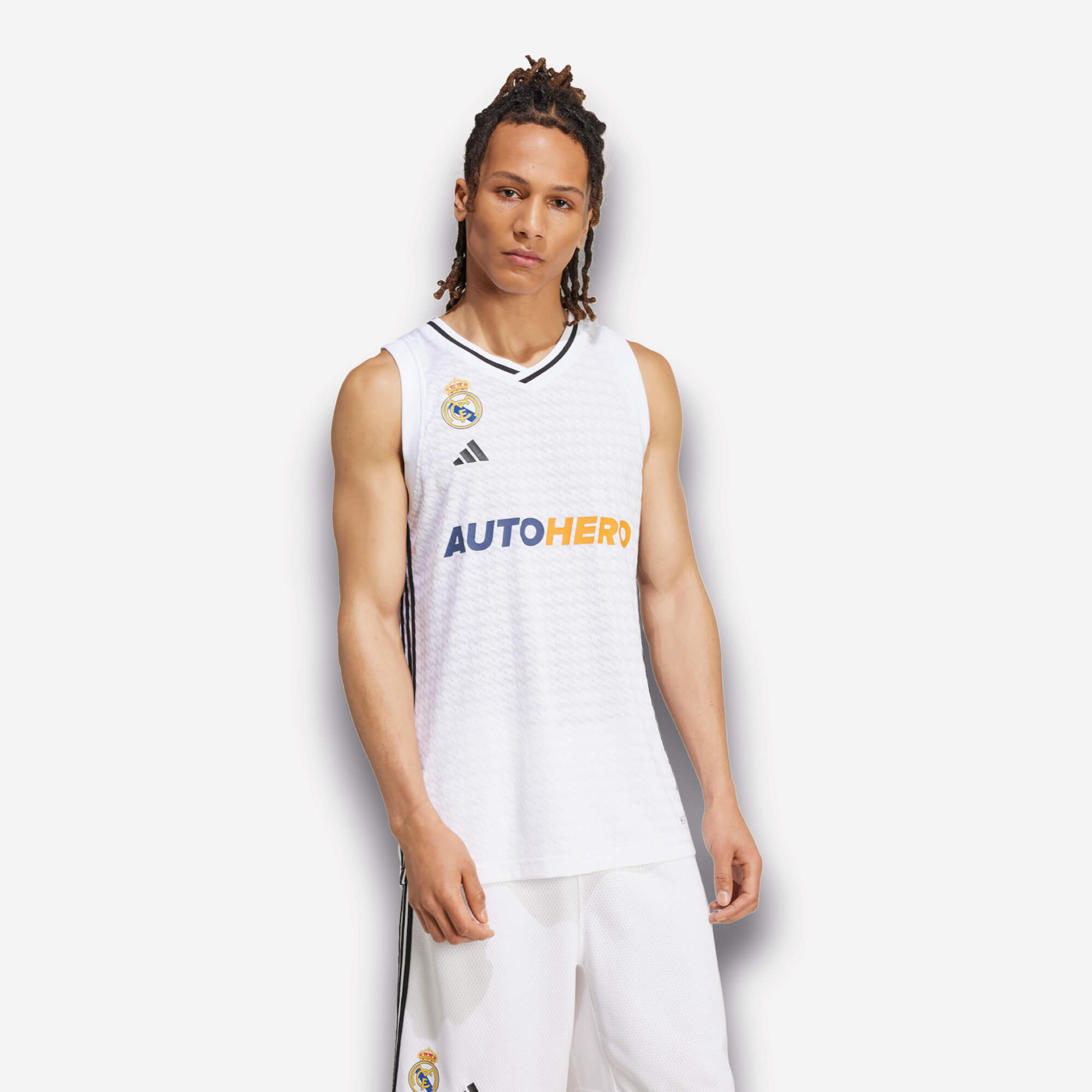 Adidas Camisola Basquetebol Real Madrid – Branco
