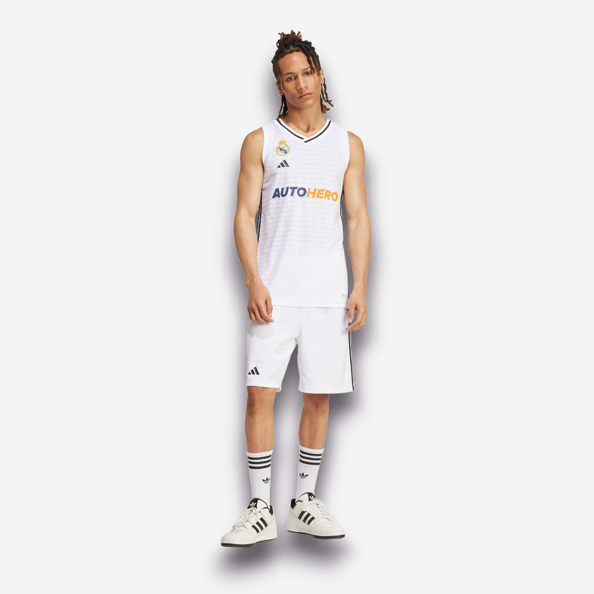Adidas Camisola Basquetebol Real Madrid – Branco