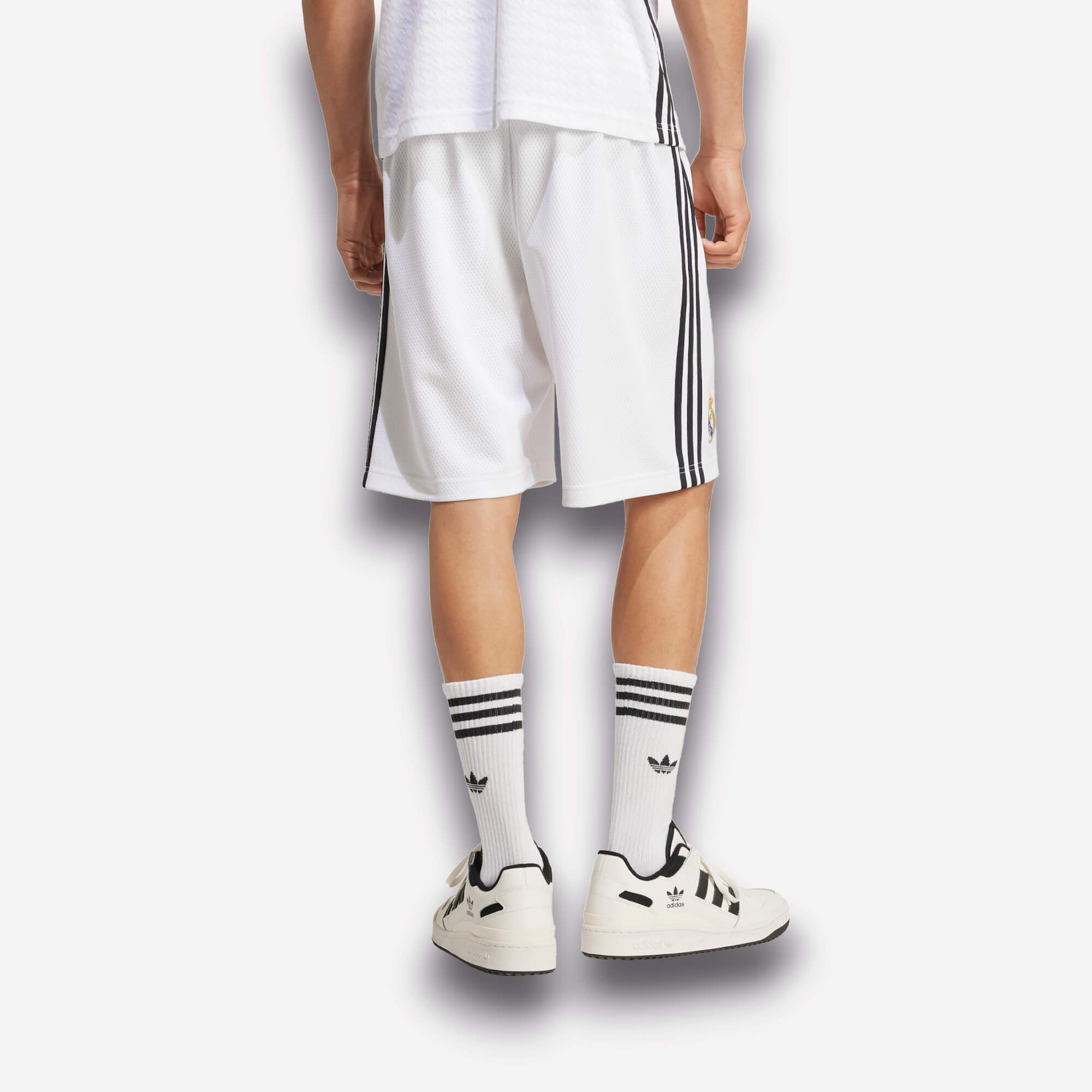 Adidas Calções Basquetebol Real Madrid - Branco