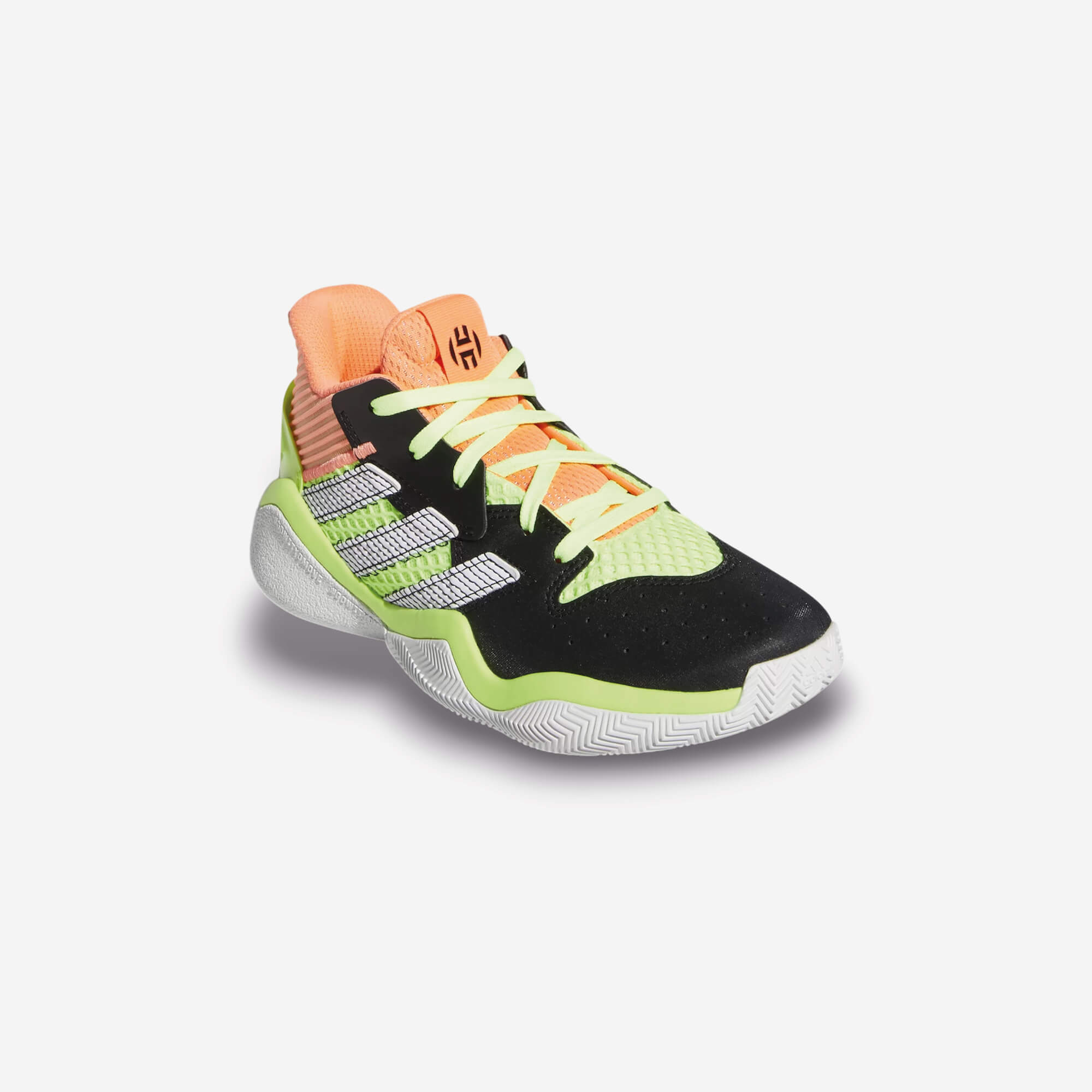 Adidas Júnior Harden Stepback - Preto Coral