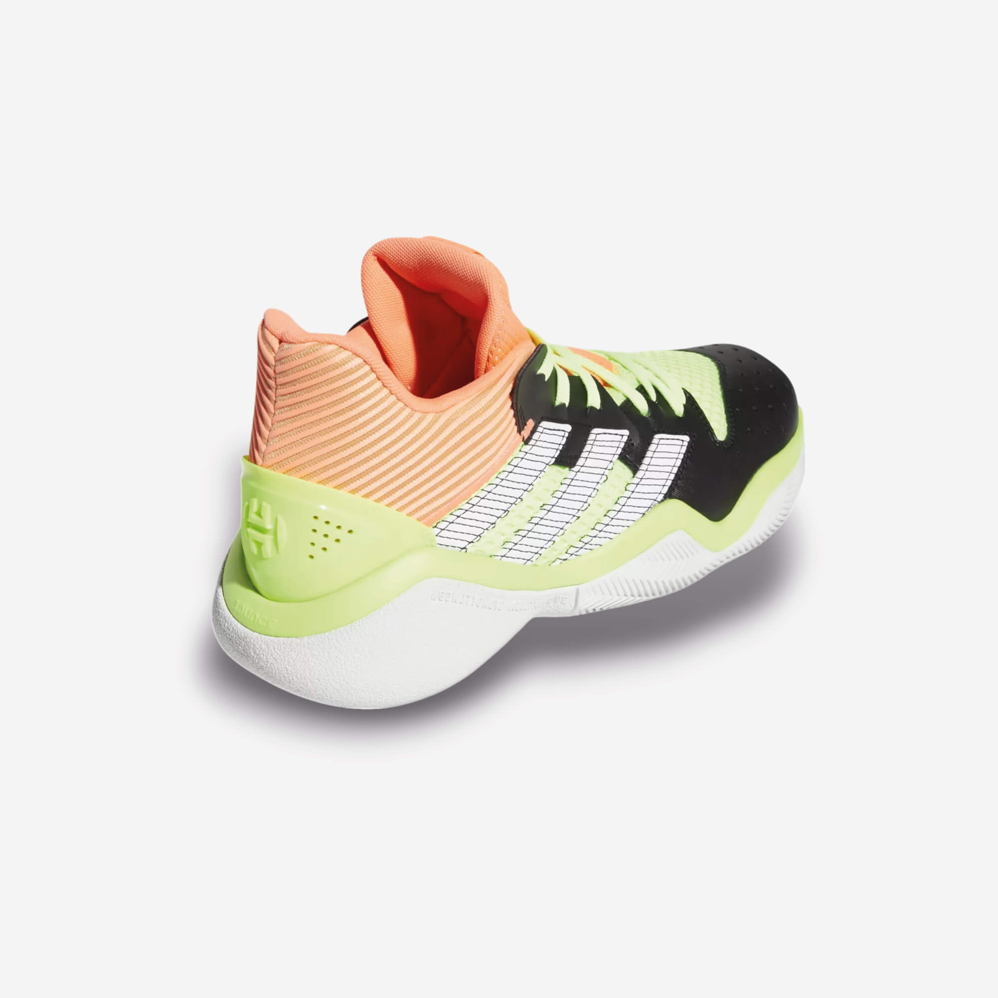 Adidas Júnior Harden Stepback - Preto Coral