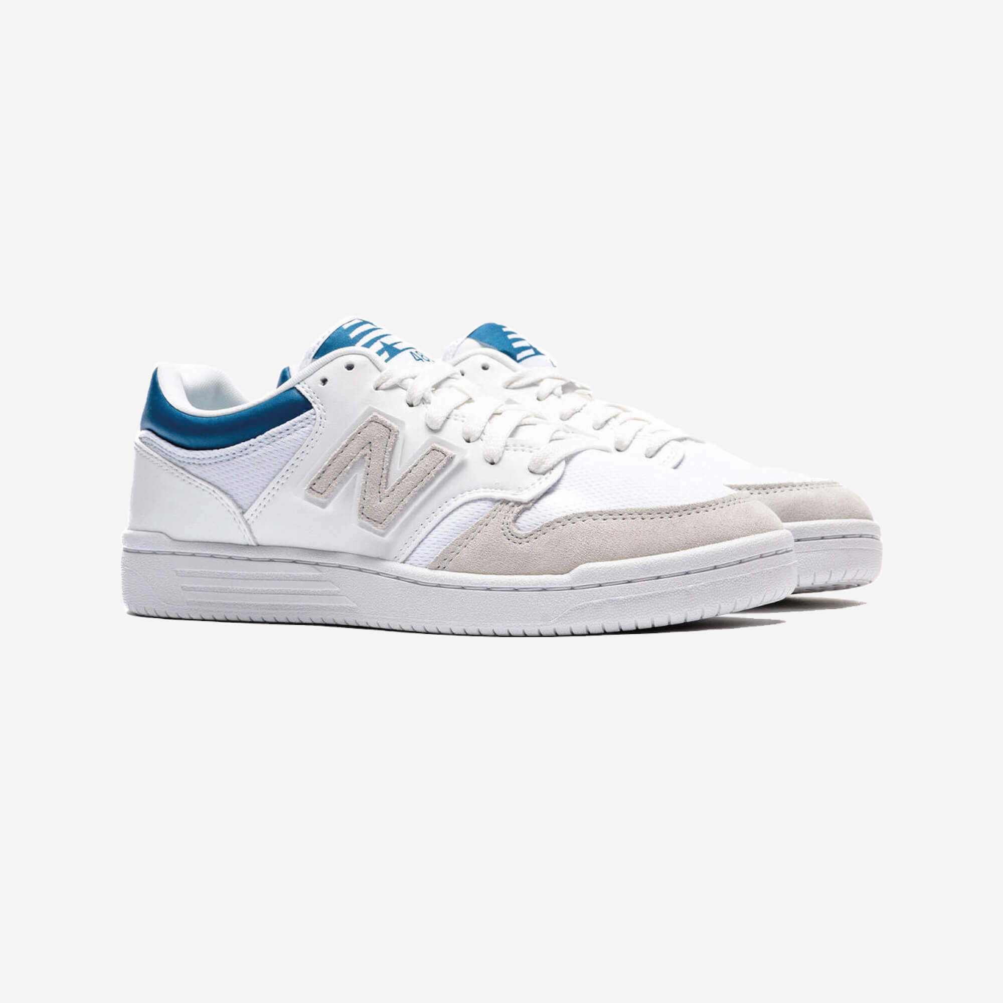 New Balance BB 480 - Branco Azul