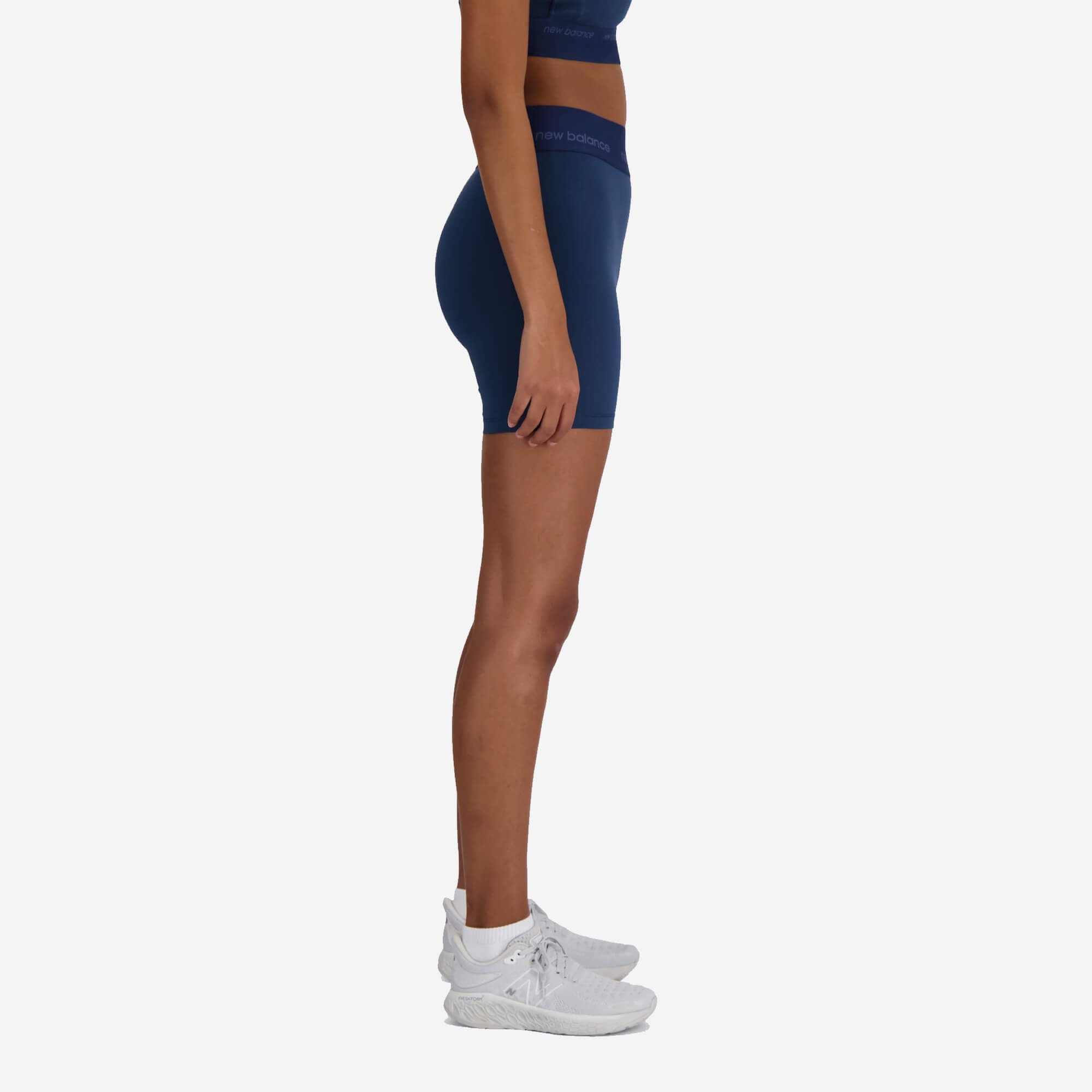 New Balance Sleek High Rise Sport Short 5″