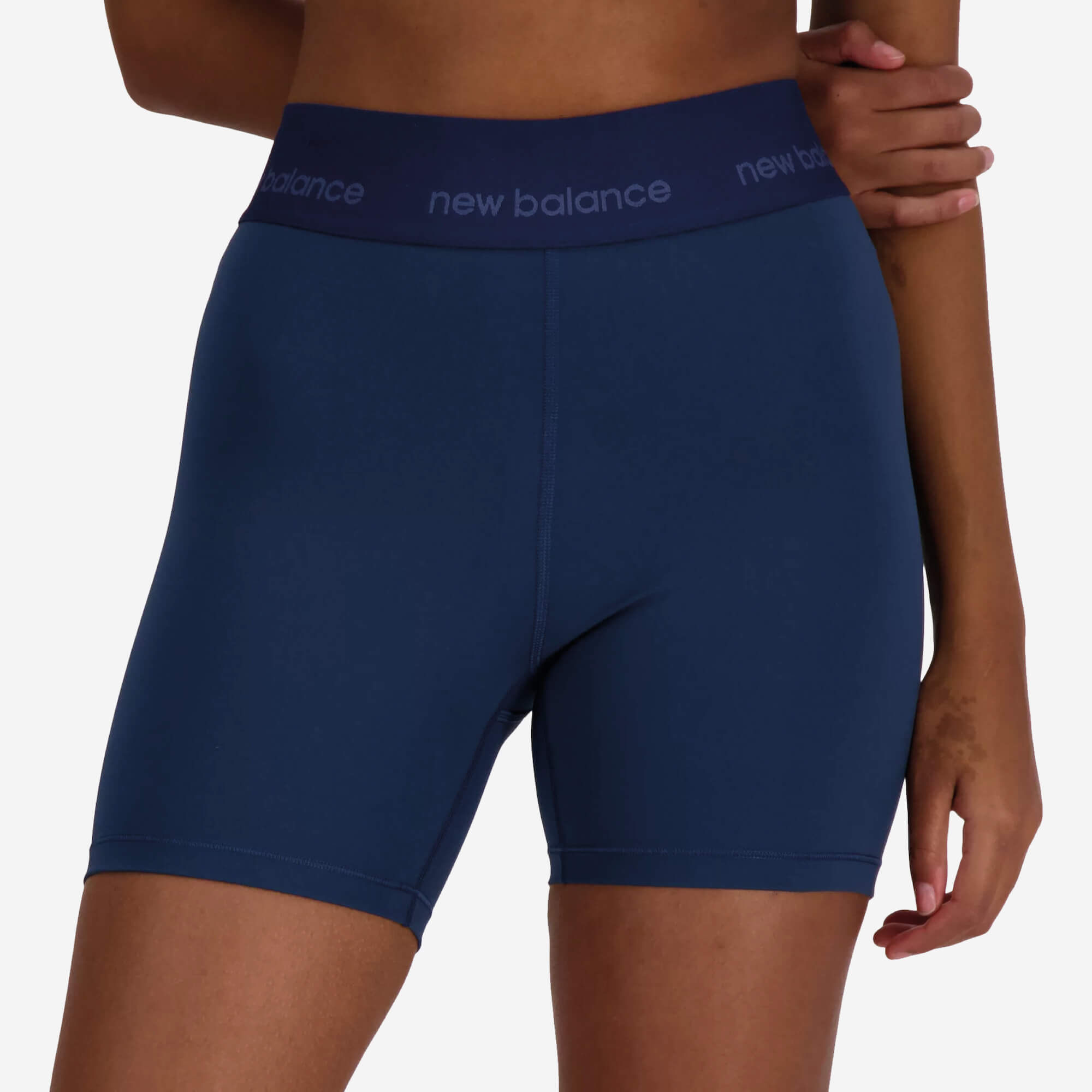 New Balance Sleek High Rise Sport Short 5″