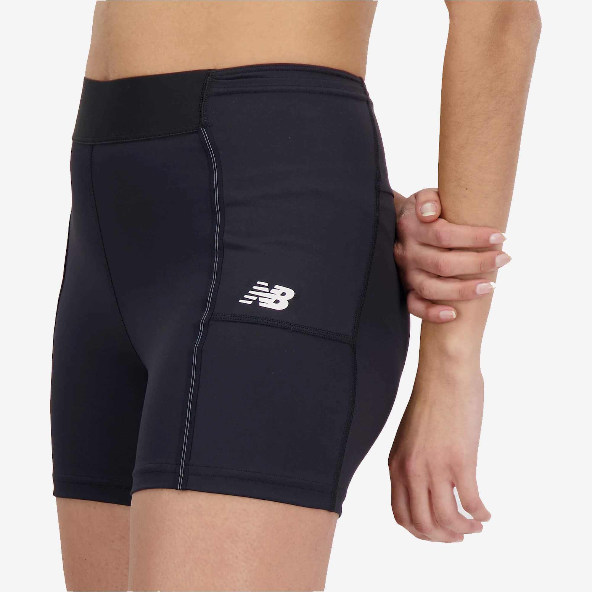 New Balance Women Q Speed Shape Shield Fitted Shorts