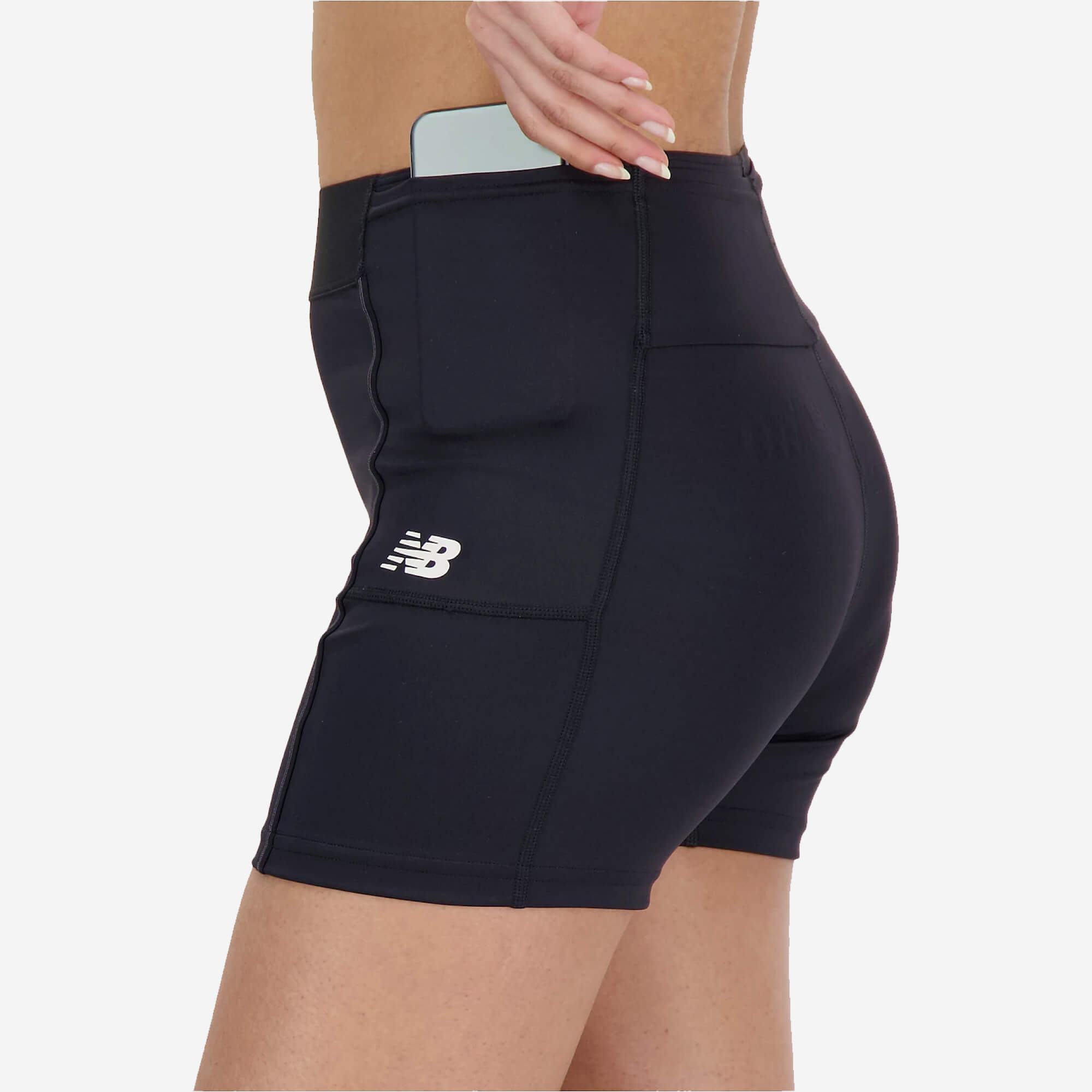 New Balance Women Q Speed Shape Shield Fitted Shorts