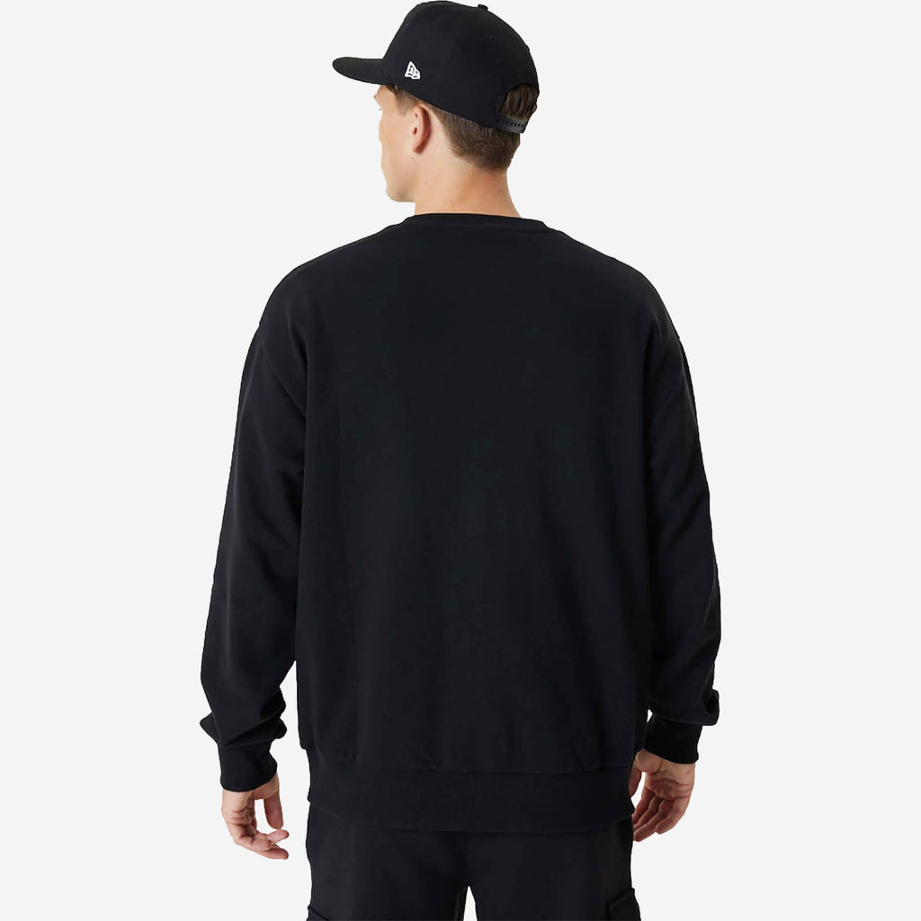 New Era Chicago Bulls NBA Crew Neck Sweatshirt - Preto