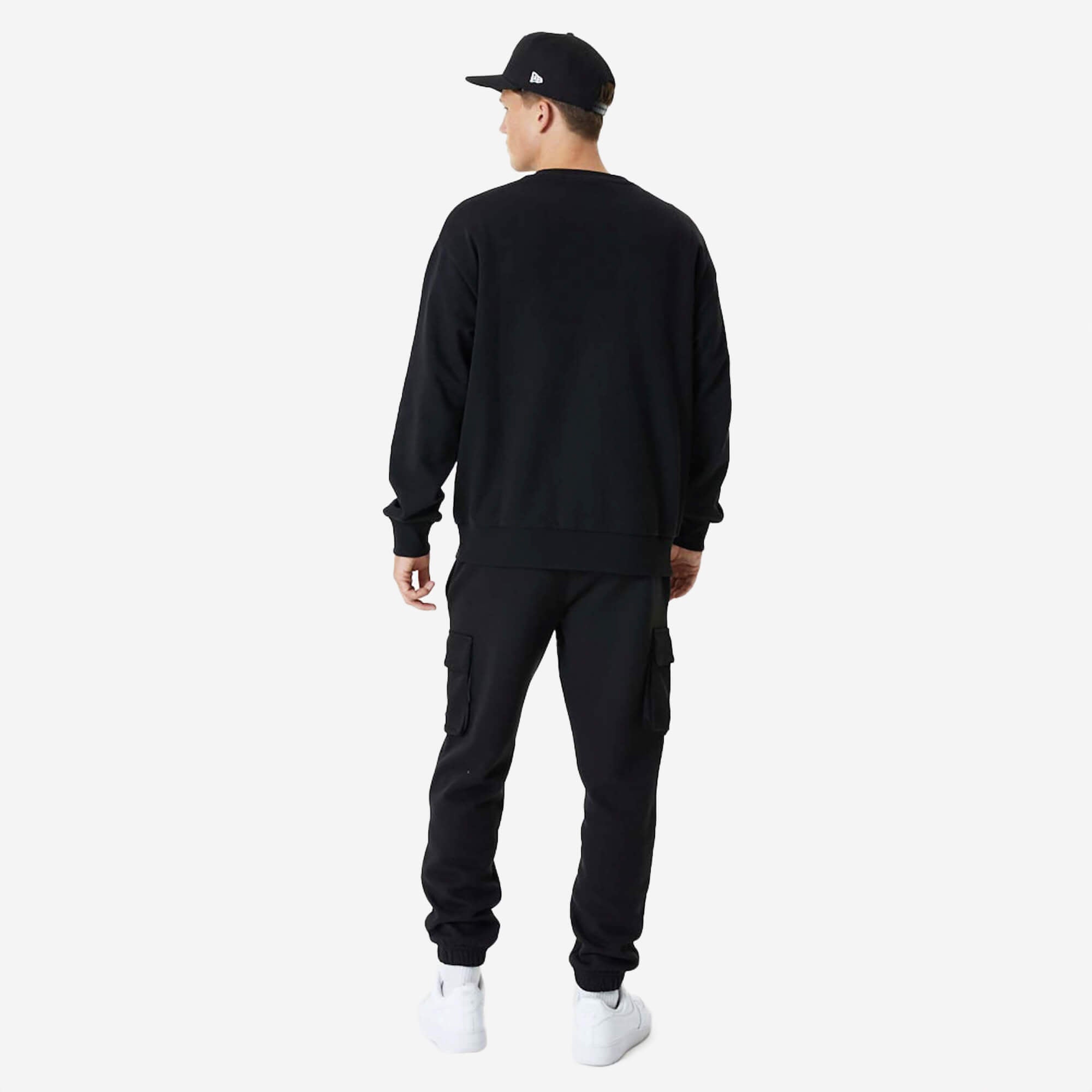 New Era Chicago Bulls NBA Crew Neck Sweatshirt - Preto