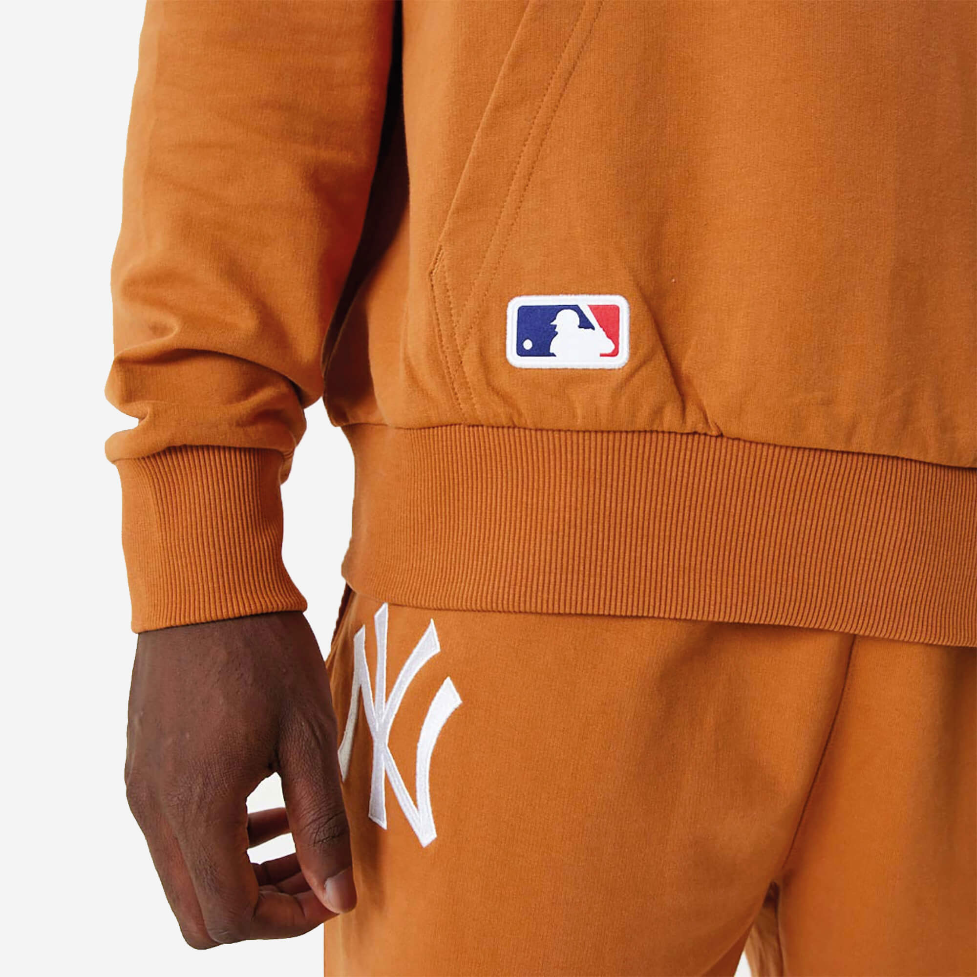 New Era Essentials NY Yankees Oversized Hoodie – Laranja