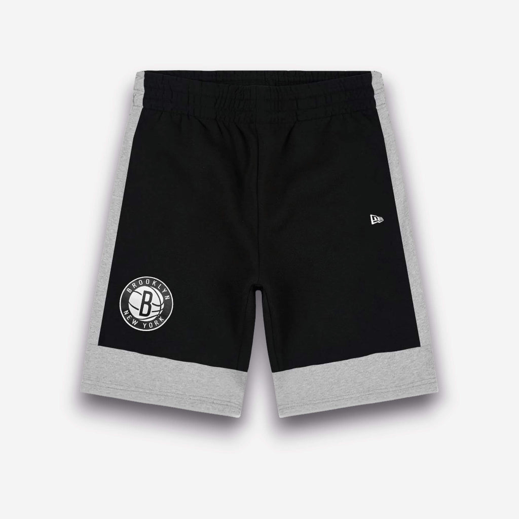 New Era NBA Brooklyn Nets Logo Calções - Preto