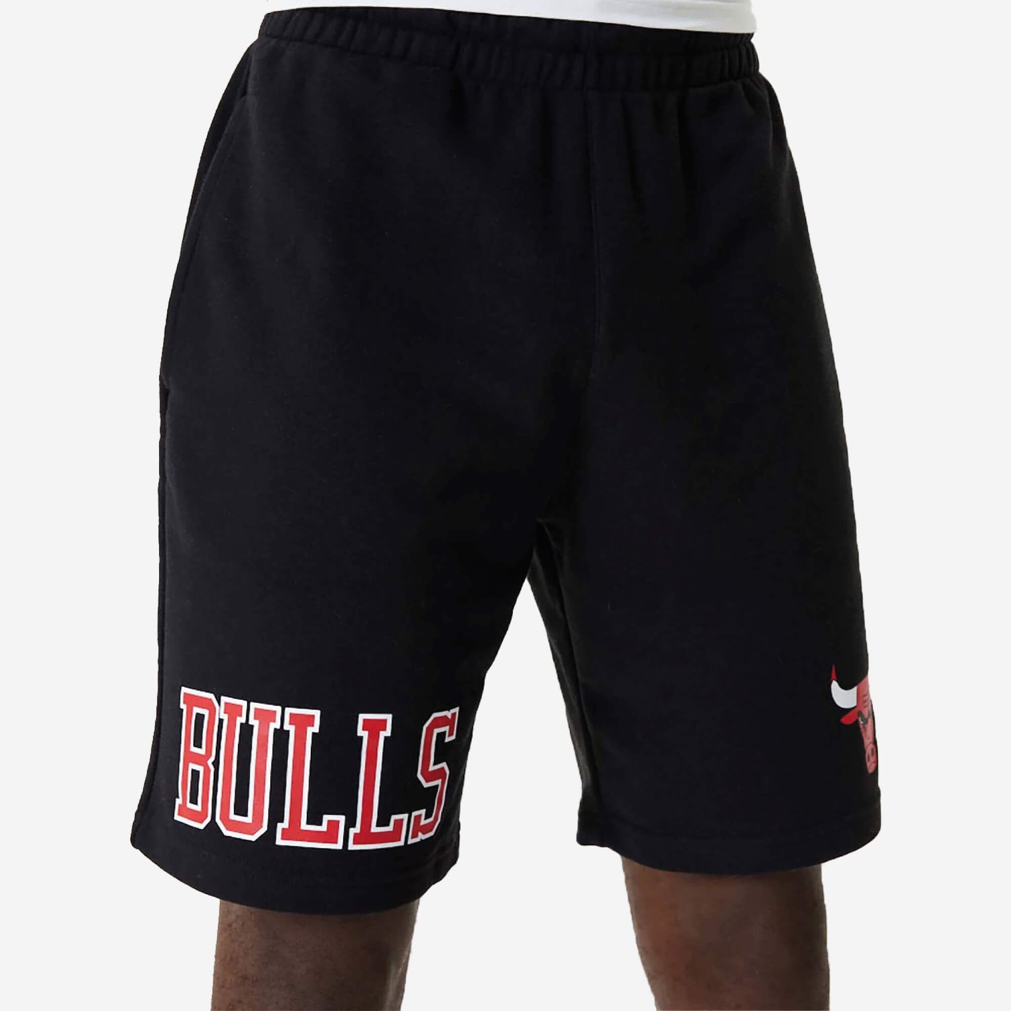 New Era NBA Chicago Bulls Logo Shorts – Preto