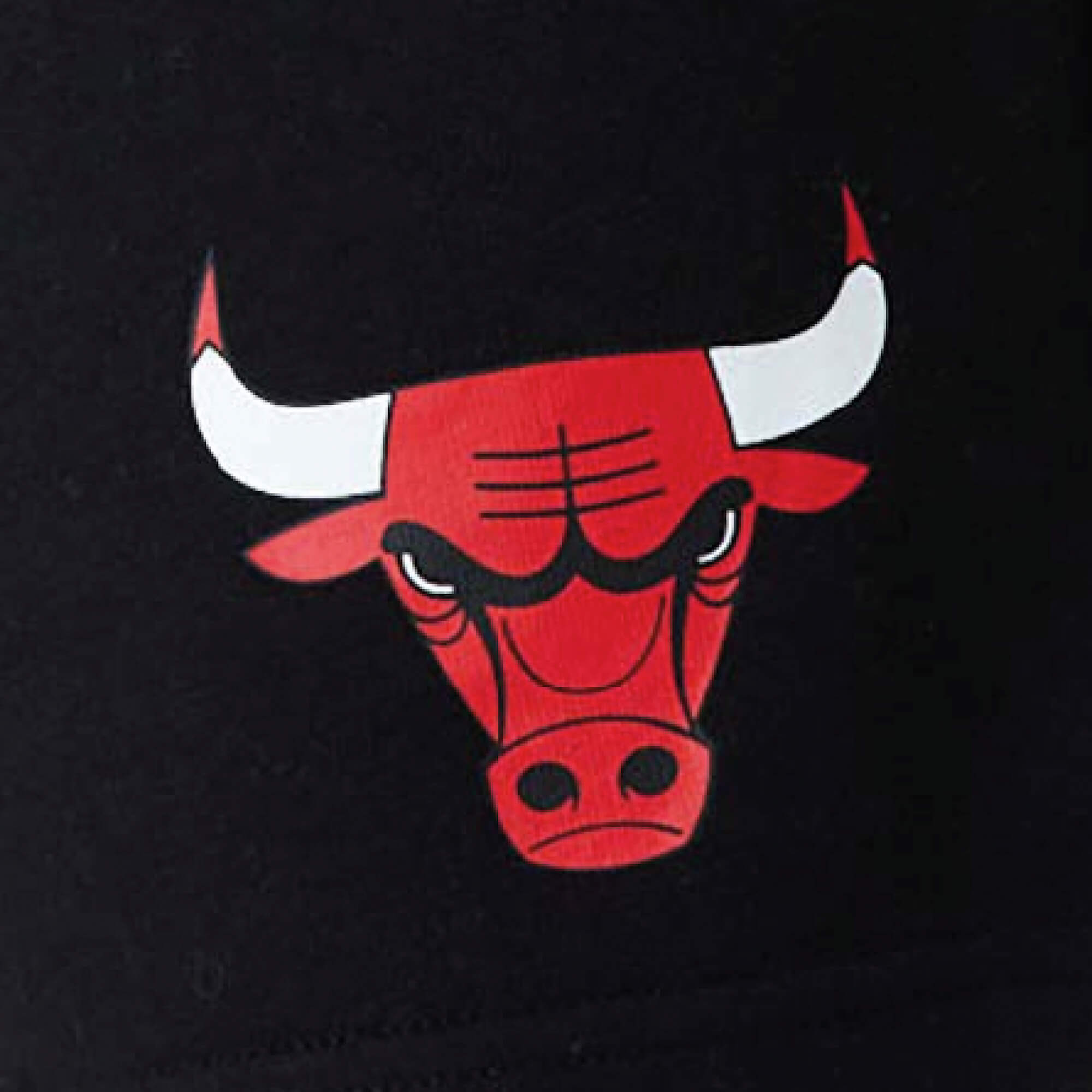 New Era NBA Chicago Bulls Logo Shorts – Preto