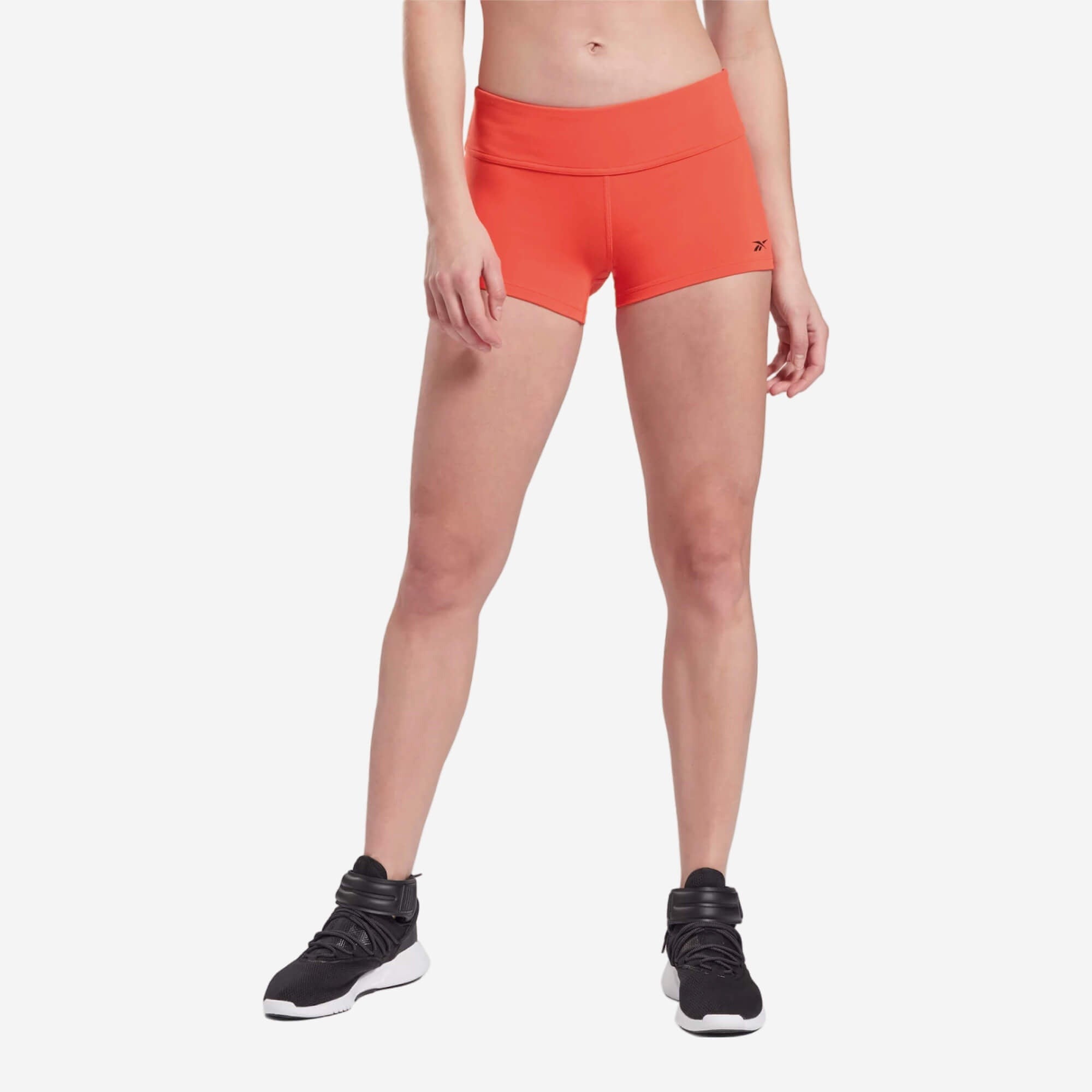Reebok Calções Mulher Chase Booty - Laranja