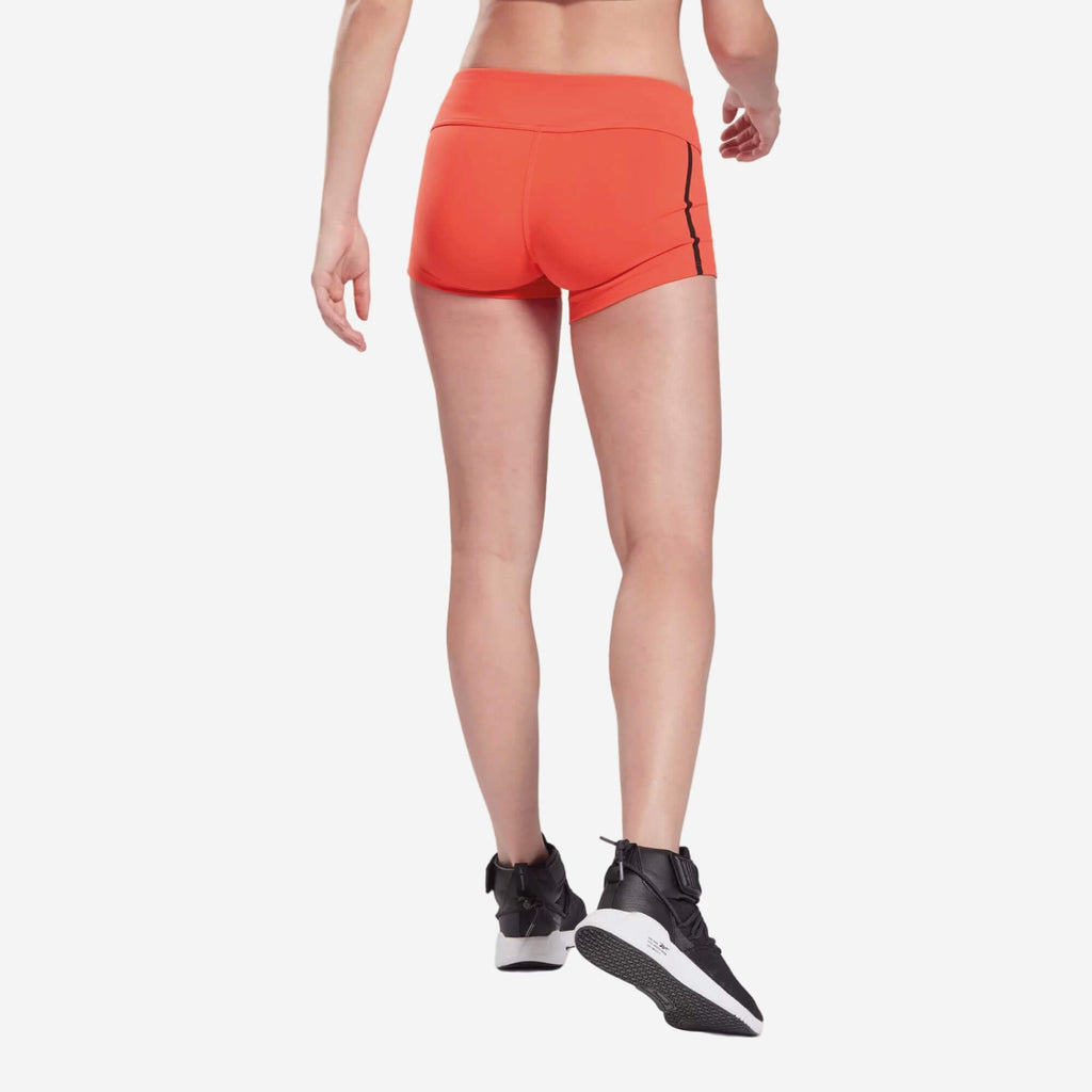 Reebok Calções Mulher Chase Booty - Laranja