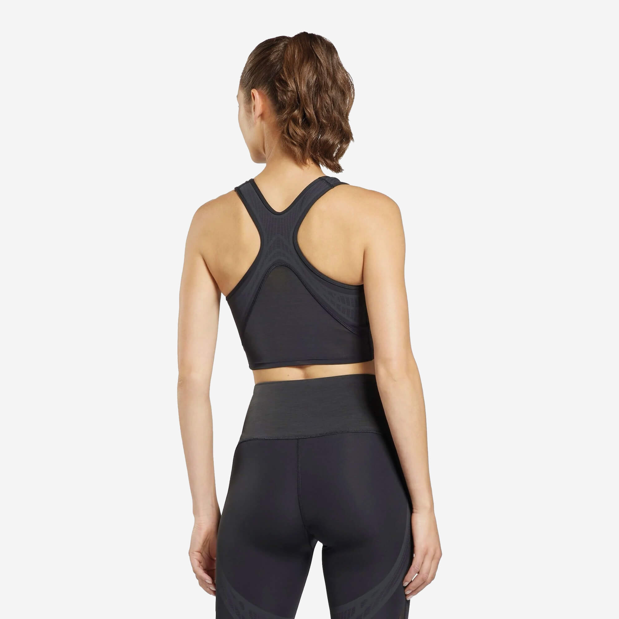 Reebok Crop Top Lux Perform – Preto