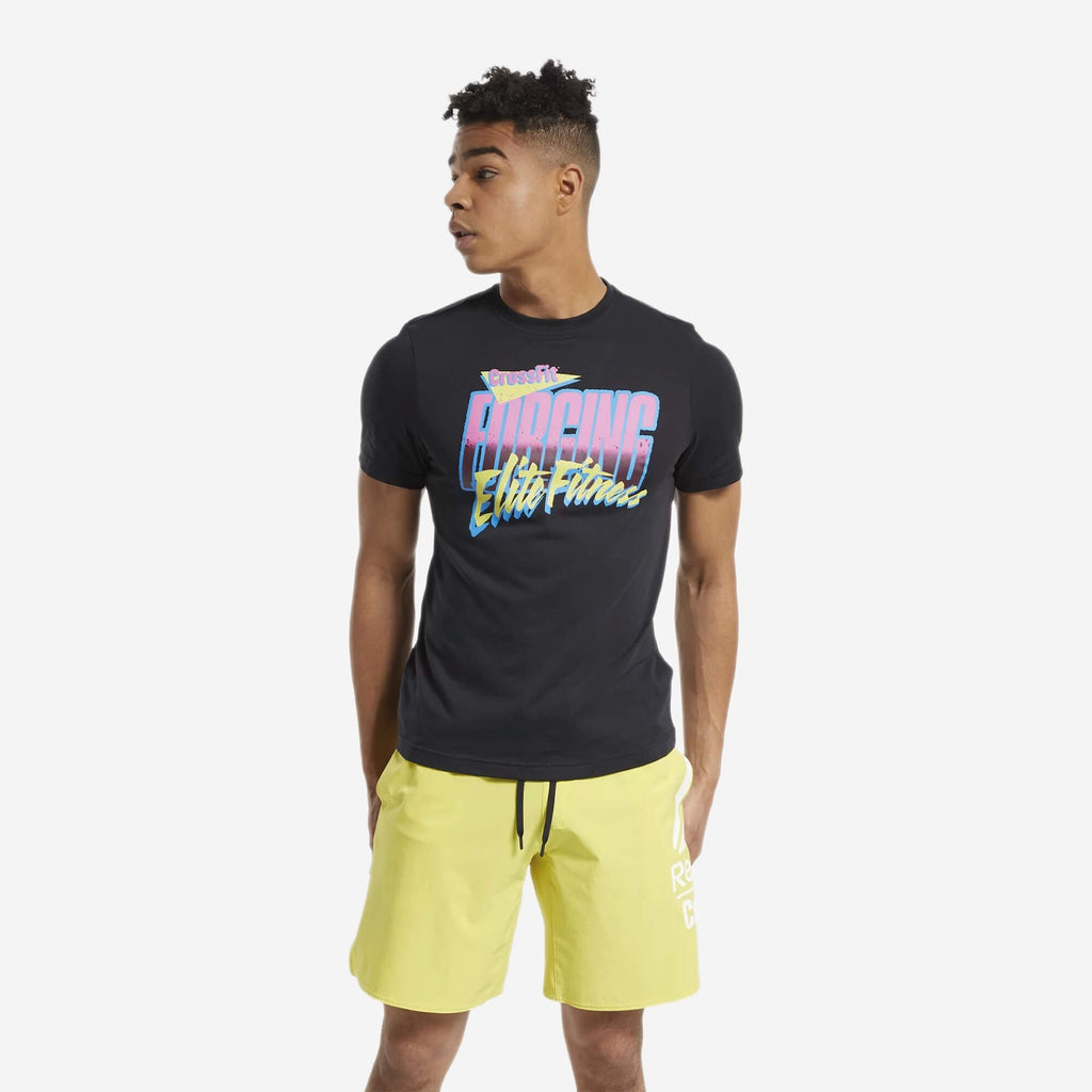 Reebok CrossFit 90s Cali T-shirt - Preto