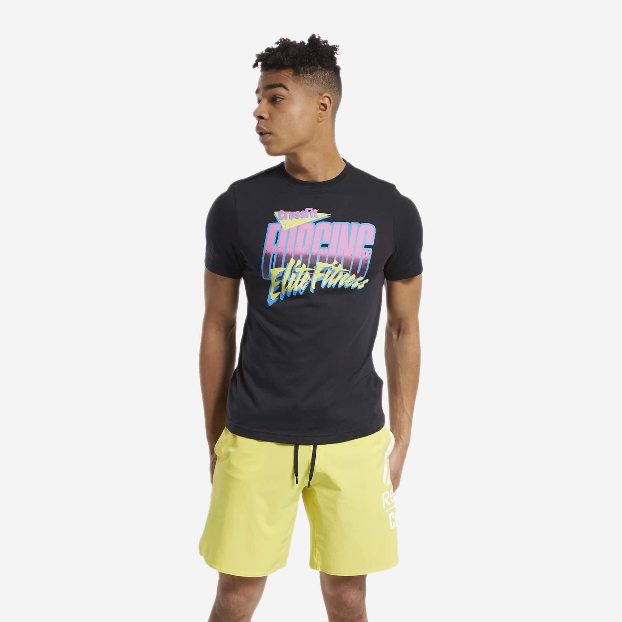 Reebok CrossFit 90s Cali T-shirt - Preto