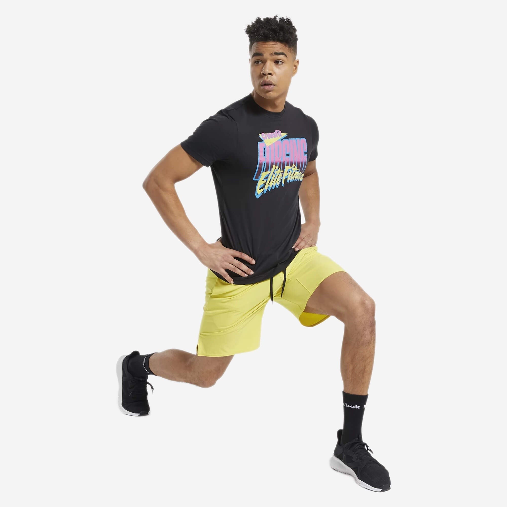 Reebok CrossFit 90s Cali T-shirt - Preto