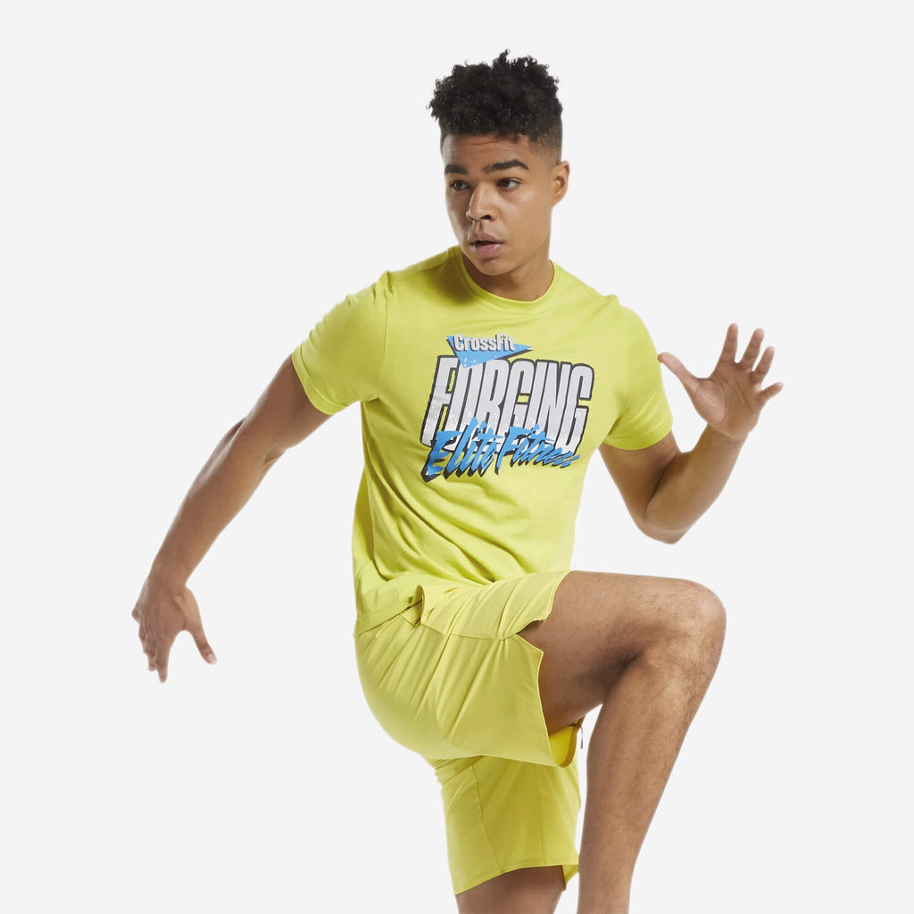 Reebok CrossFit 90s Cali T-shirt - Amarelo