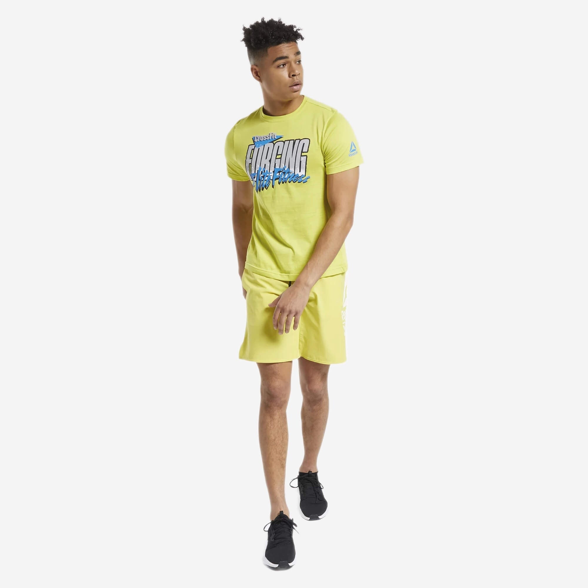 Reebok CrossFit 90s Cali T-shirt - Amarelo
