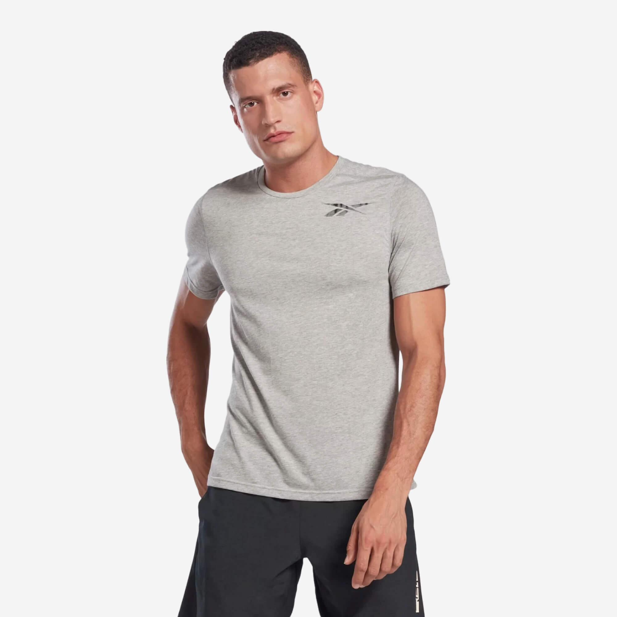 Reebok Graphic Speedwick Move T-Shirt – Cinzento