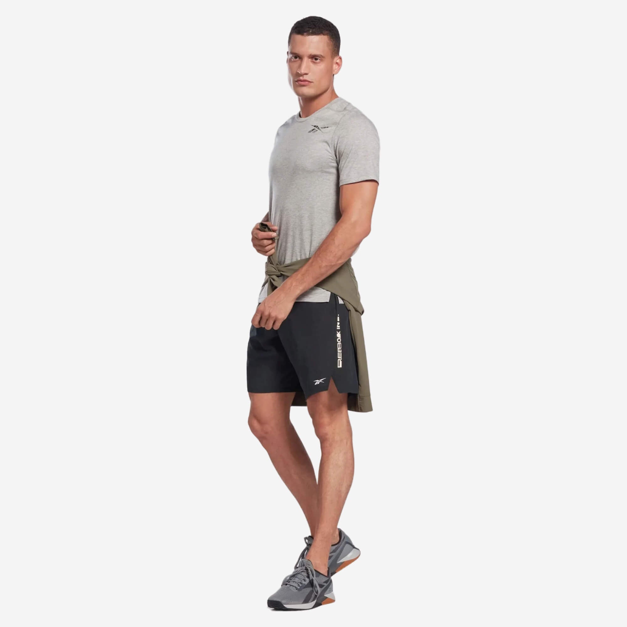 Reebok Graphic Speedwick Move T-Shirt – Cinzento