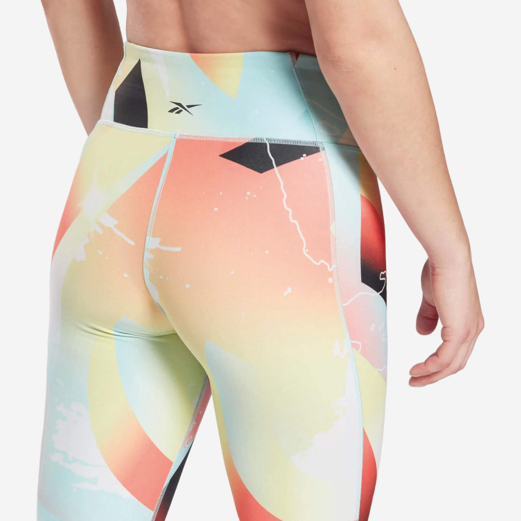 Reebok Leggings Lux Bold Reebok - Orange Flare