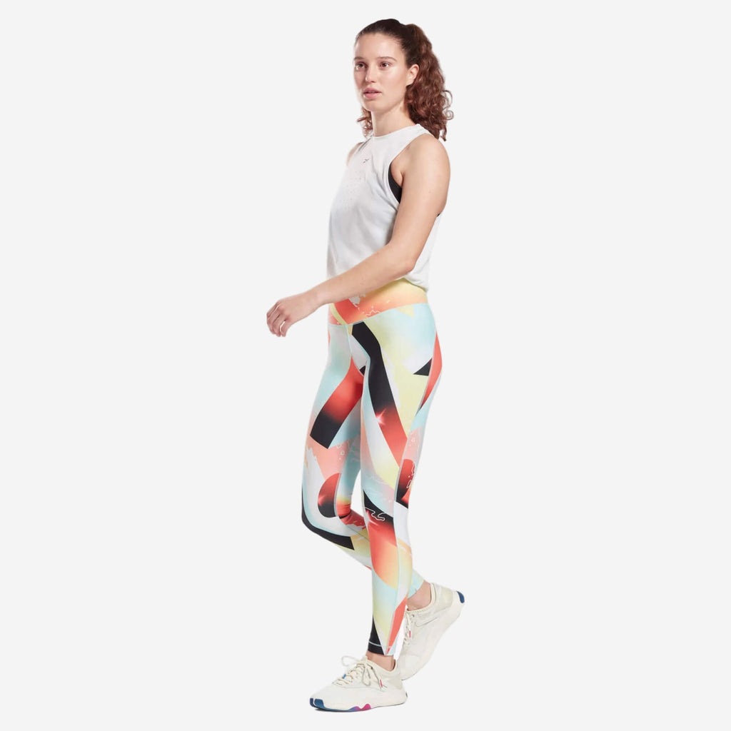 Reebok Leggings Lux Bold Reebok - Orange Flare