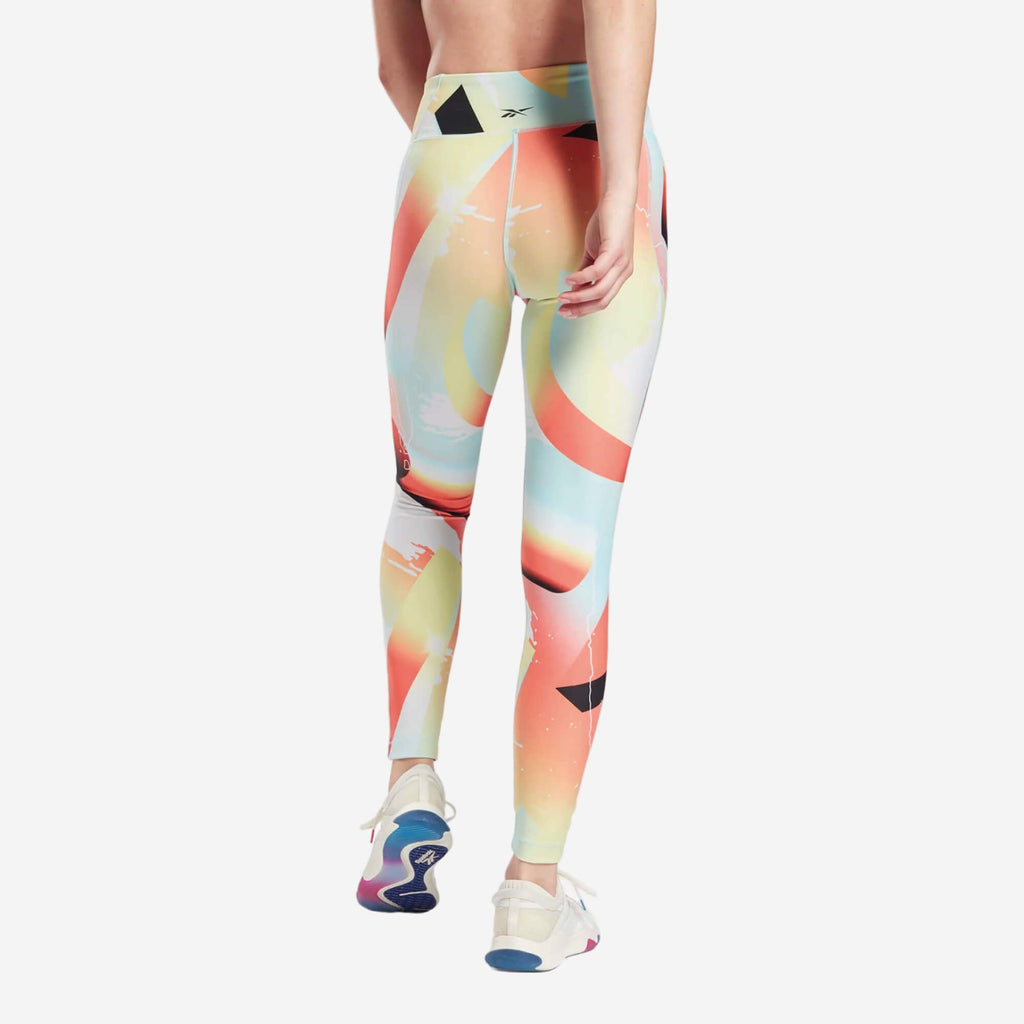 Reebok Leggings Lux Bold Reebok - Orange Flare