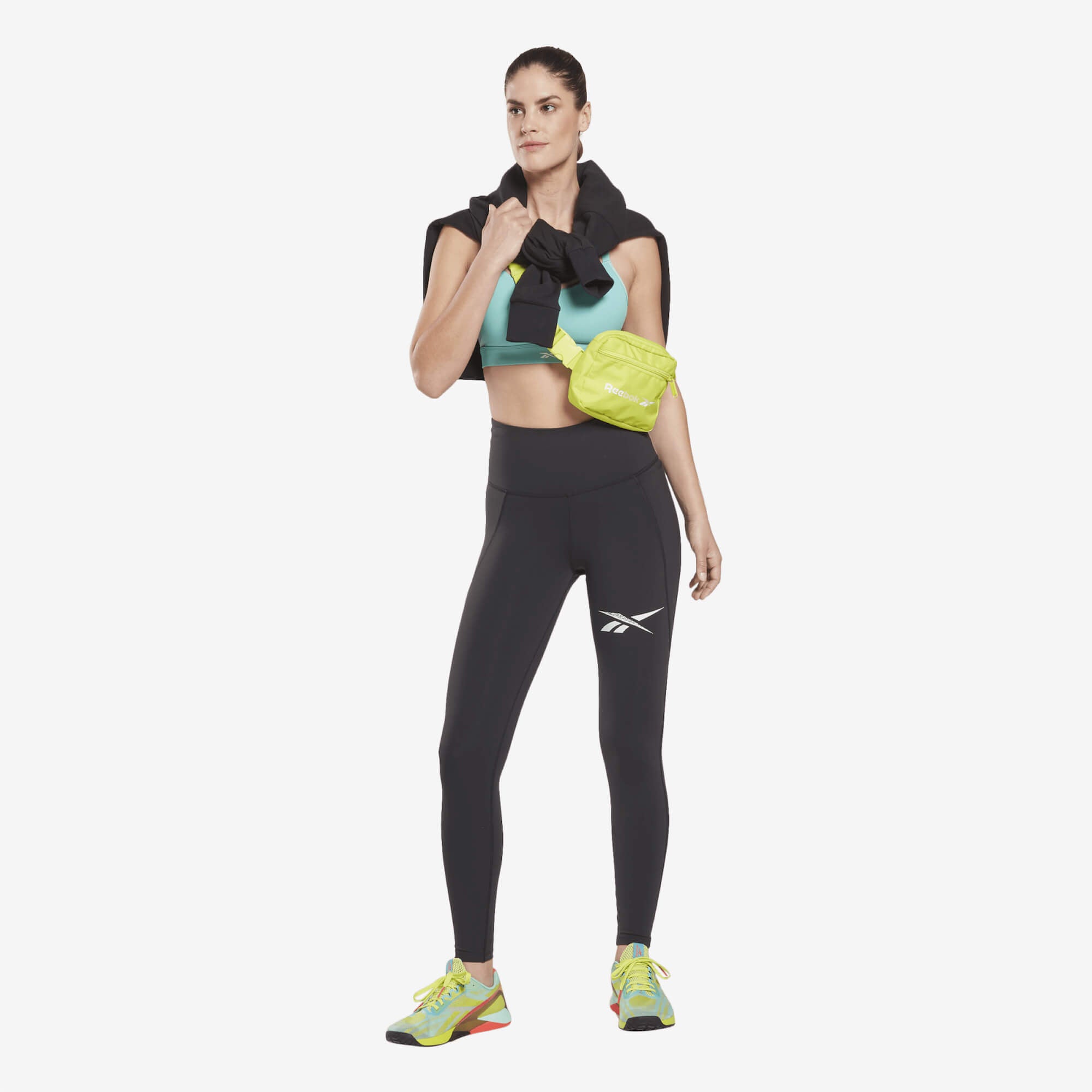 Reebok Lux Vector Leggings – Preto