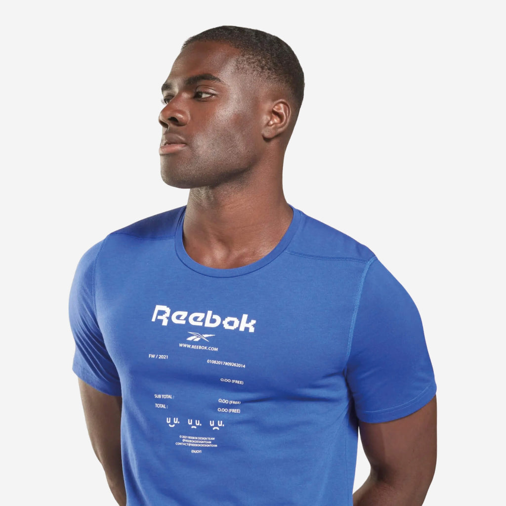 Reebok Speedwick Graphic Move T-Shirt - Azul