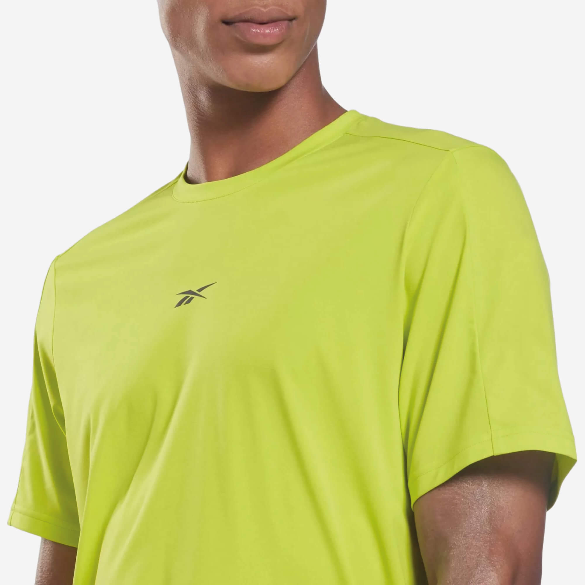 Reebok United by Fitness MoveSoft T-Shirt – Amarelo Neon