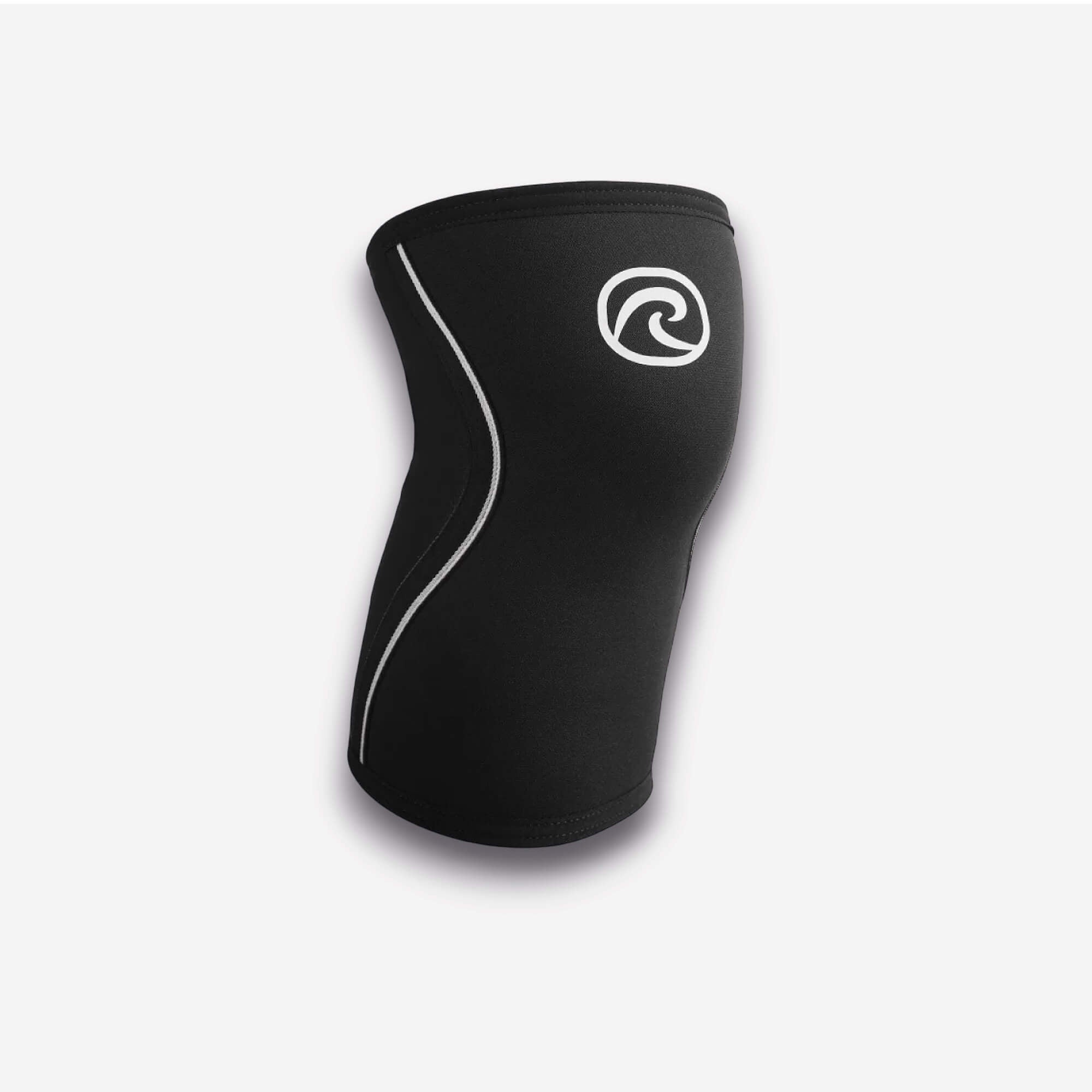 Rehband RX Knee Sleeve 3mm - Preto & Branco