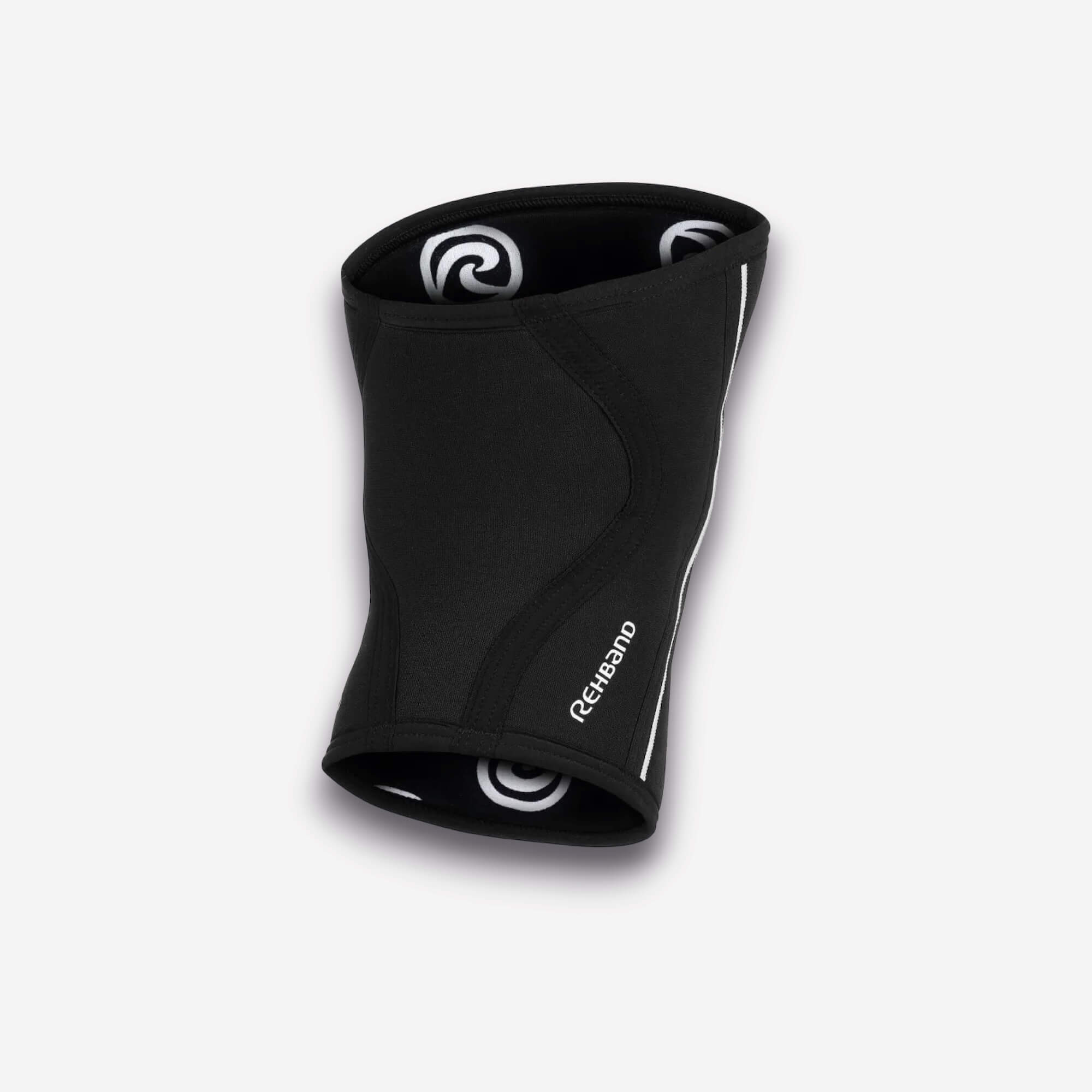 Rehband RX Knee Sleeve 3mm - Preto & Branco