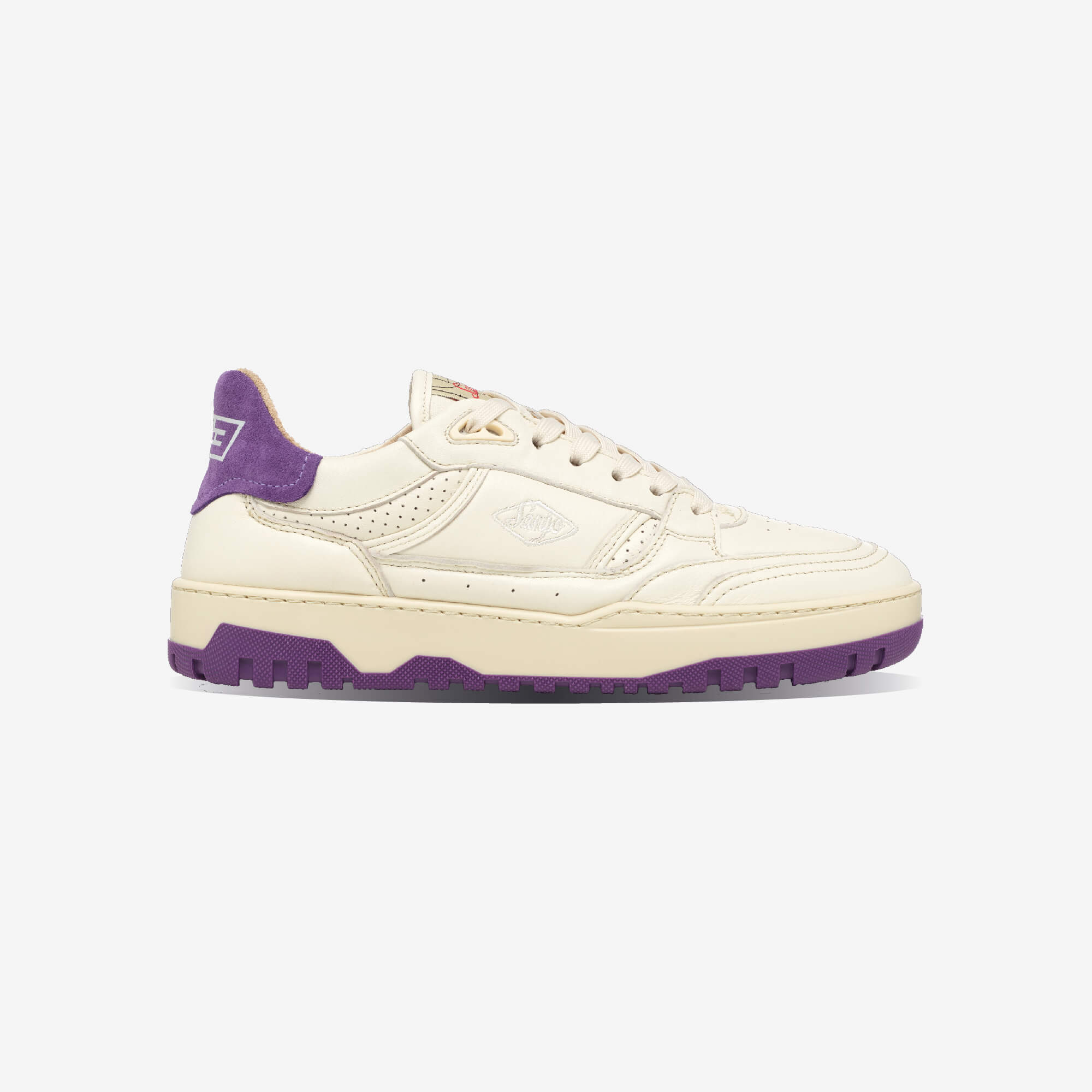 Sanjo BSK33 Low - Off White x Lilac