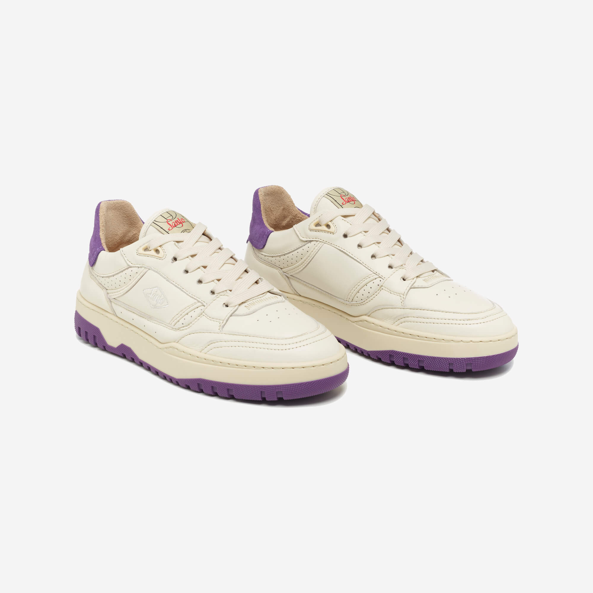 Sanjo BSK33 Low - Off White x Lilac