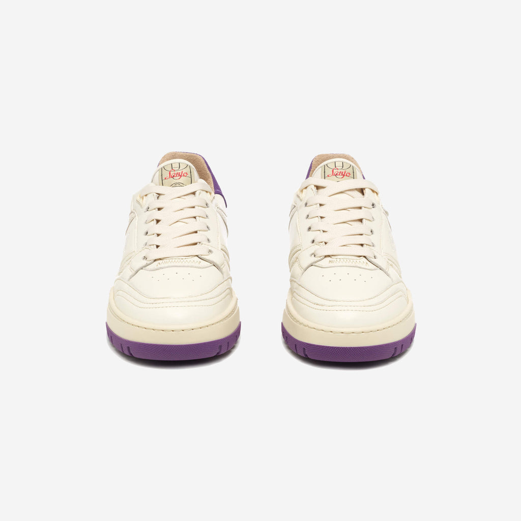 Sanjo BSK33 Low - Off White x Lilac