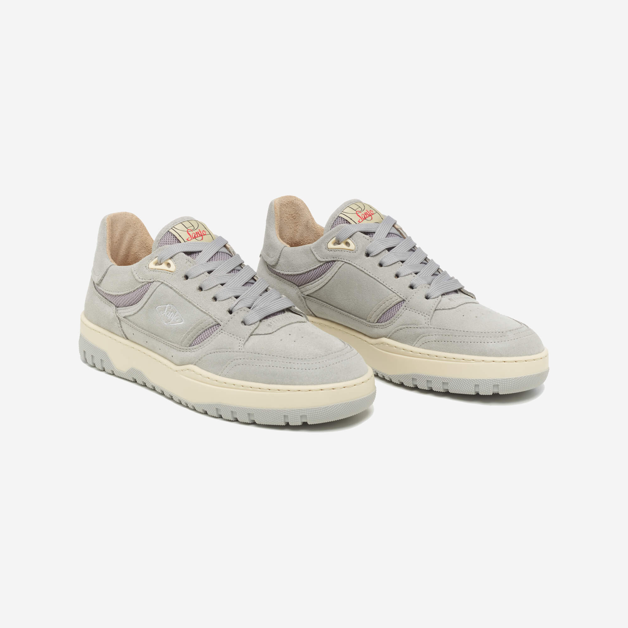 Sanjo BSK33 Low Suede - Cinzento