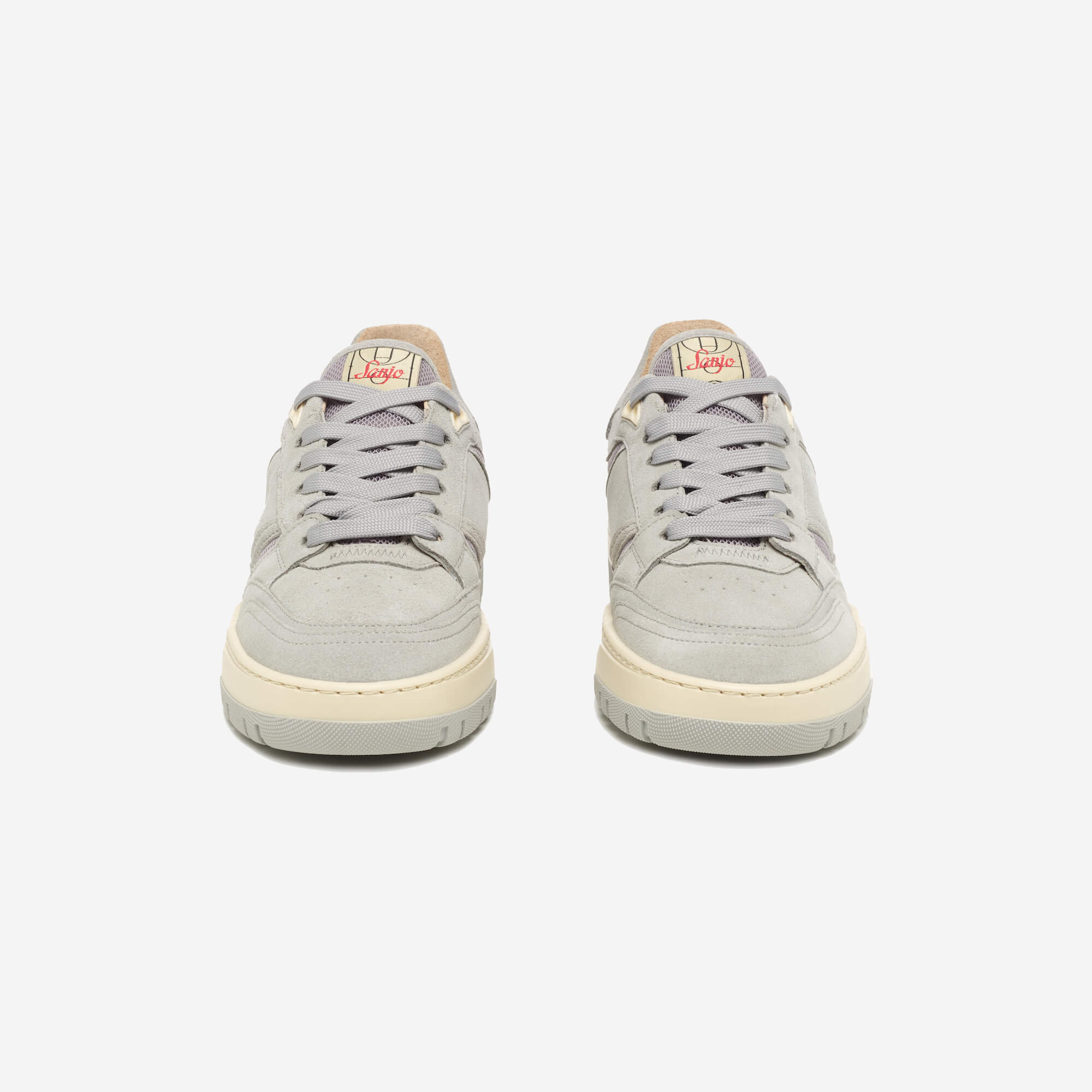Sanjo BSK33 Low Suede - Cinzento