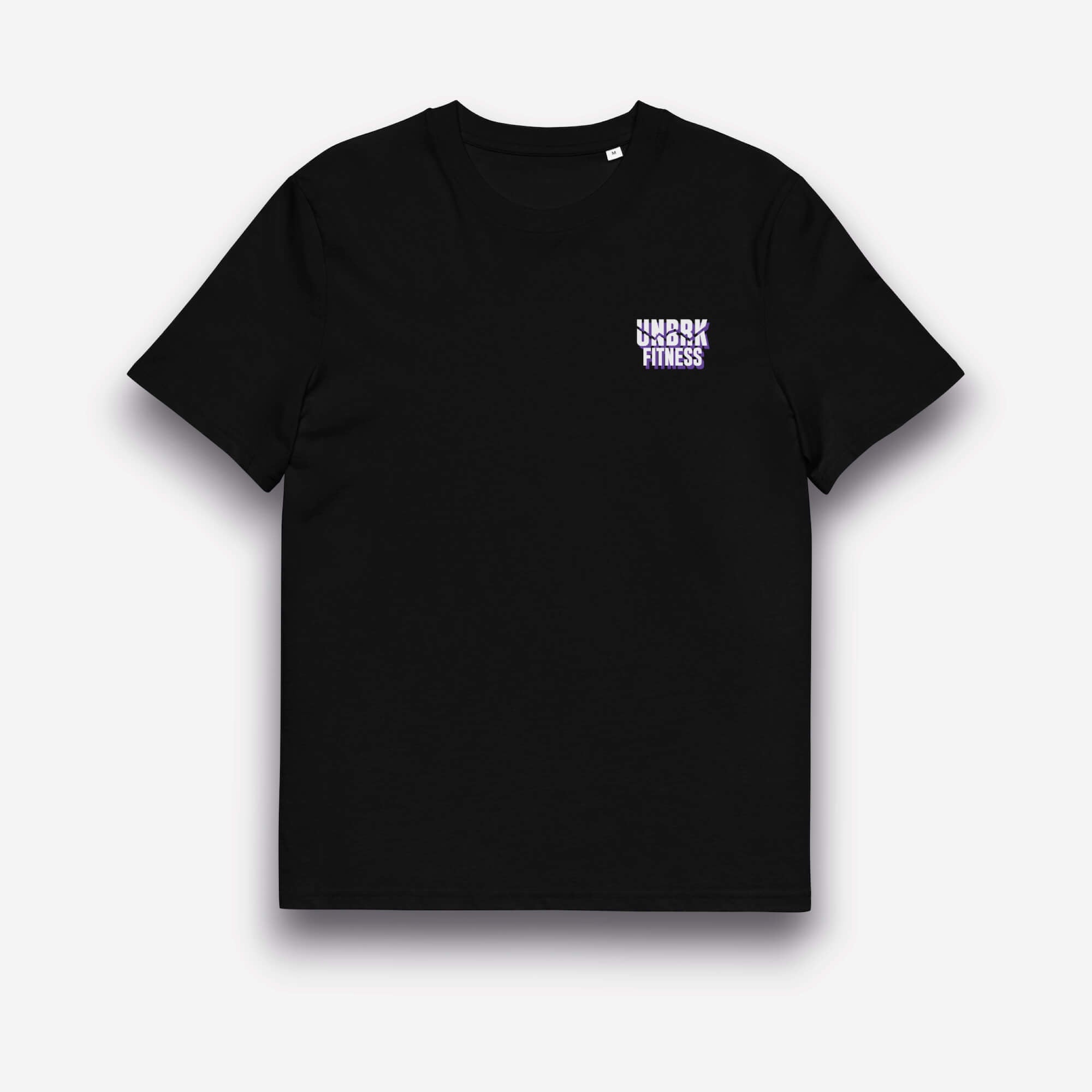 UNBRK Fitness T-shirt - 'Can't Stop me' - Preto & Branco