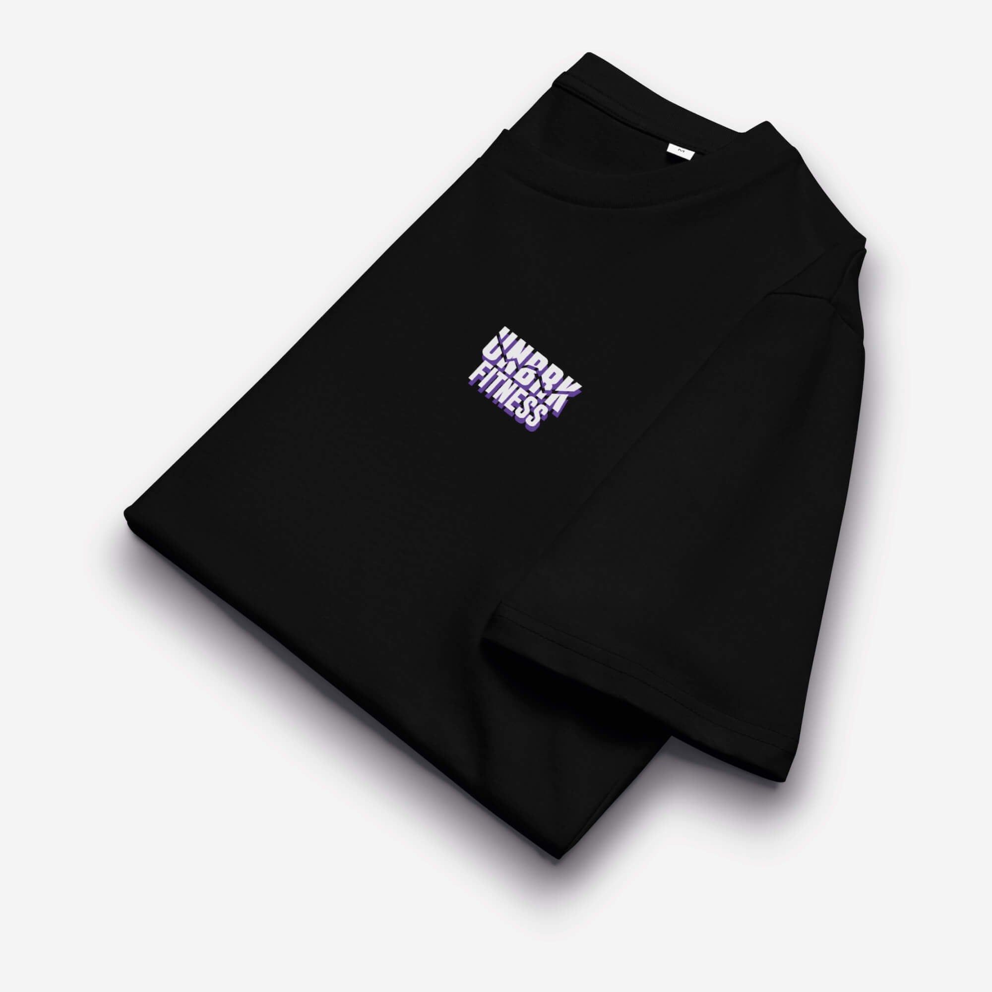 UNBRK Fitness T-shirt - 'Can't Stop me' - Preto & Branco