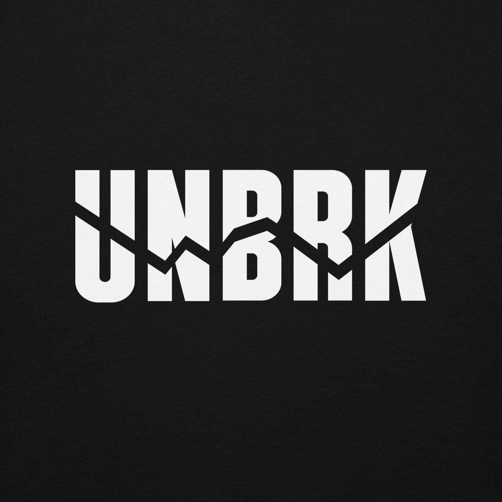 UNBRK Fitness Hoodie 'It's all about commitment' - Preto